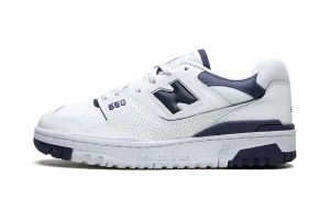 550 WMNS "White Dark Mercury" running in circular tracks shoes heel - cup insole shoes
