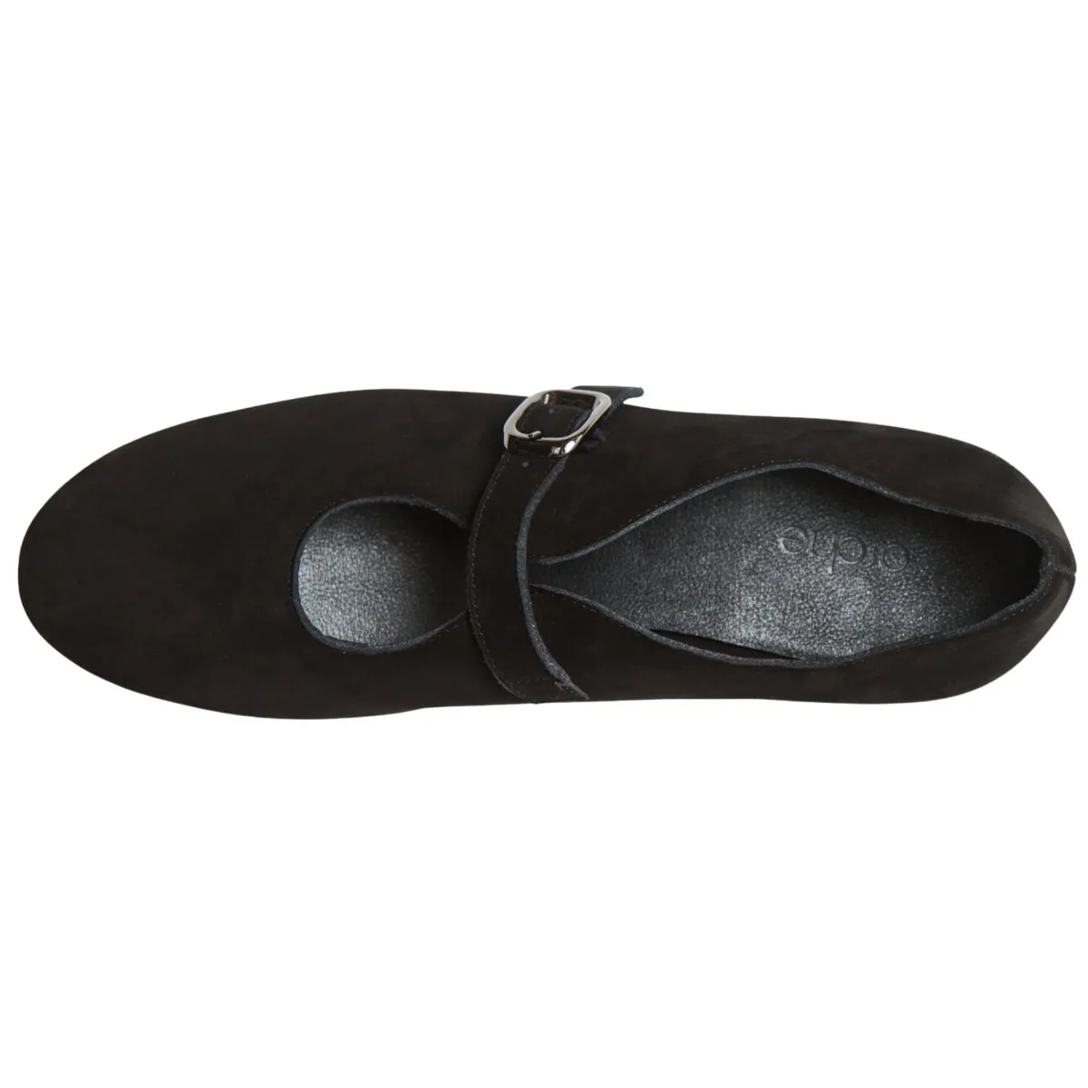 Retro Shade Double Stitch Arche Women's Niwaby Black Nubuck