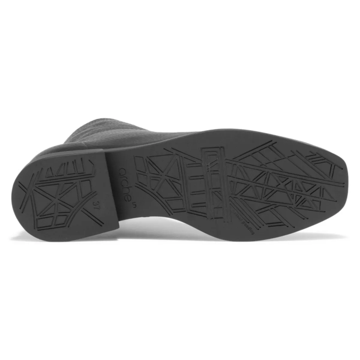 Arche Women's Paraya Black Rocky Leather Daily Street