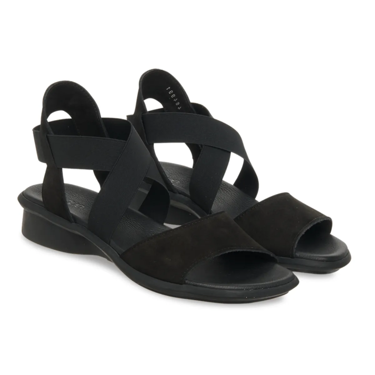 Arche Women's Satia Black Nubuck Classic Appeal Exact Fit