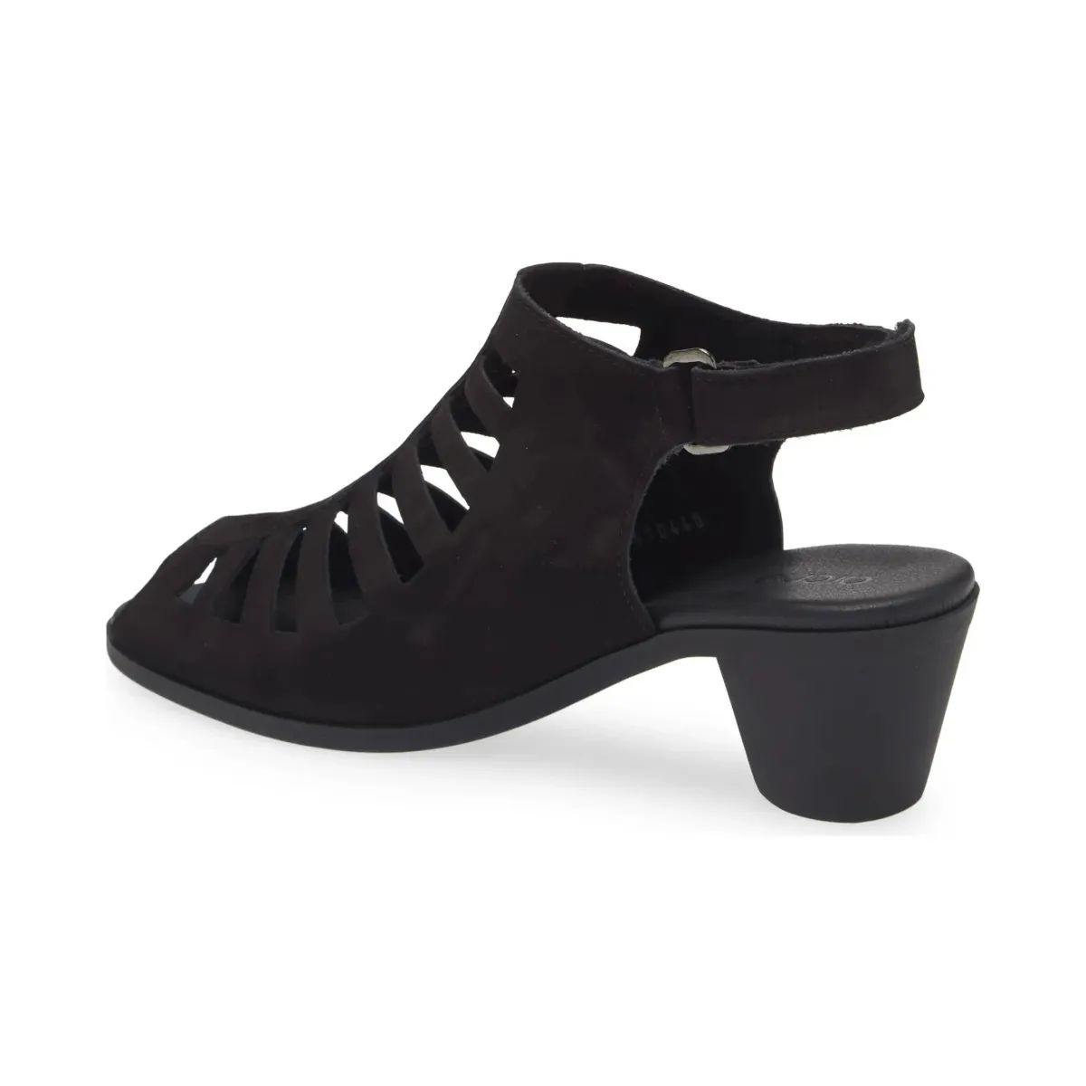 British Style Arche Women's Soexor Black Nubuck