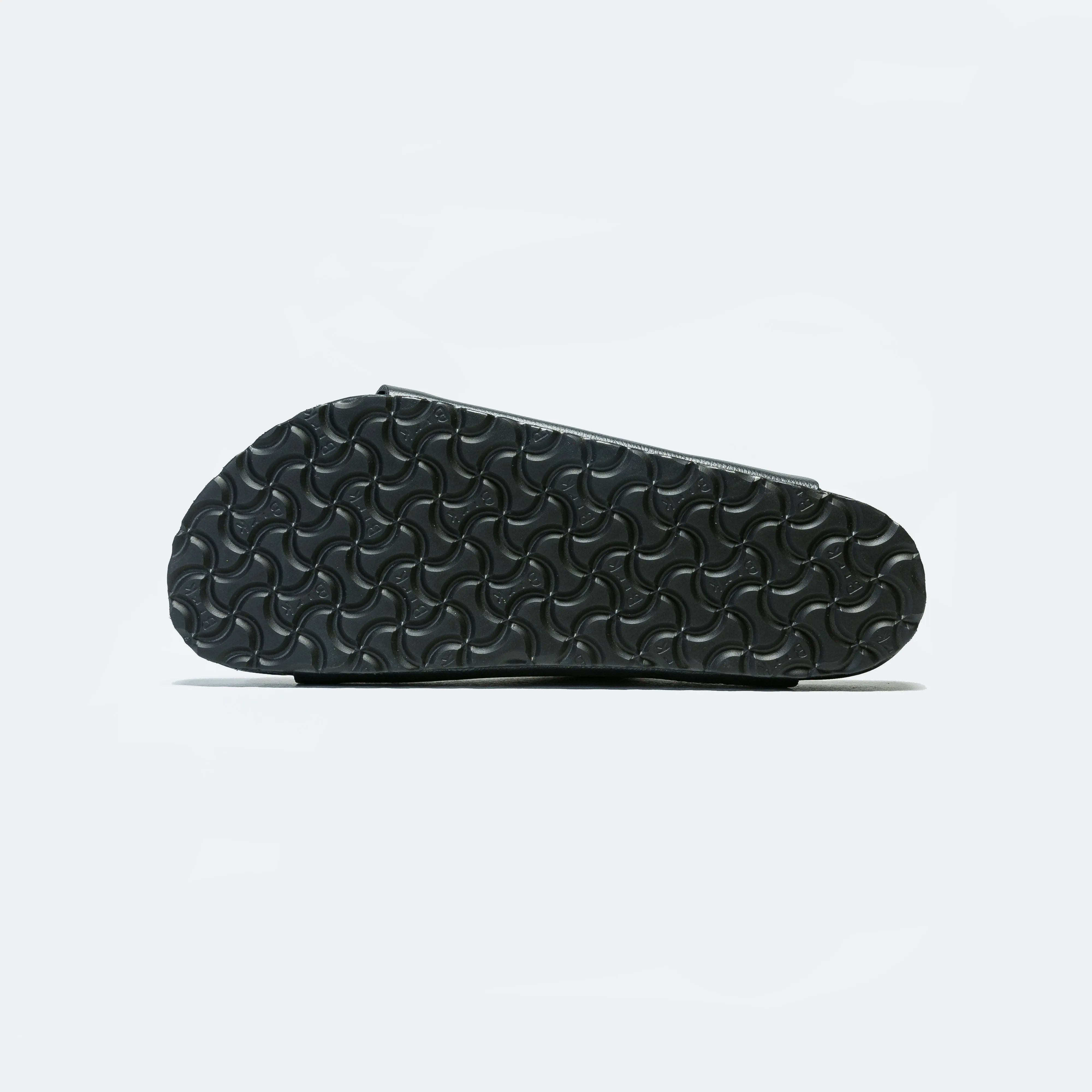 Relaxed Beach Shoes Arizona Exquisite - Black Smooth Leather
