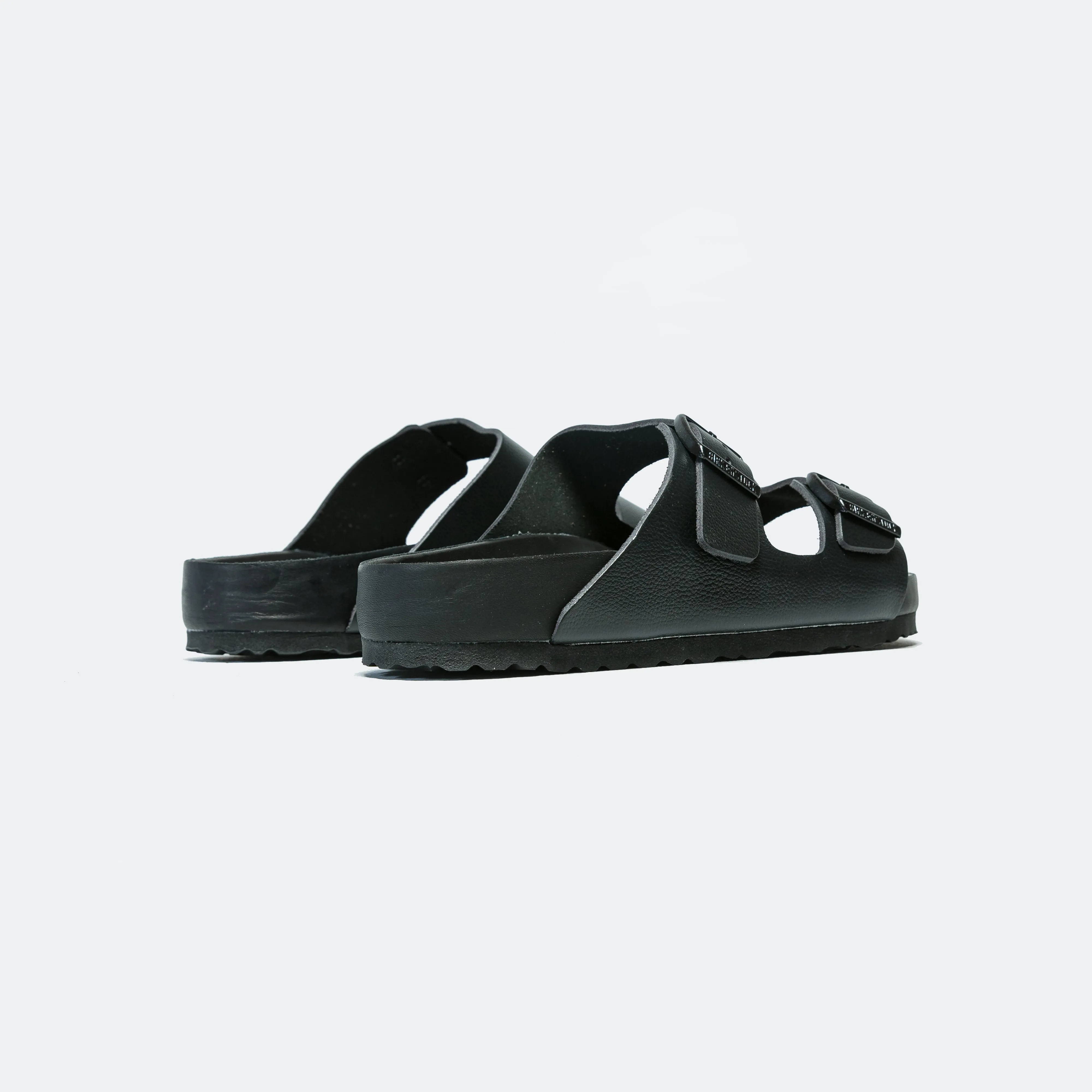Simple Entry Sponge Padding Arizona Exquisite - Black Smooth Leather