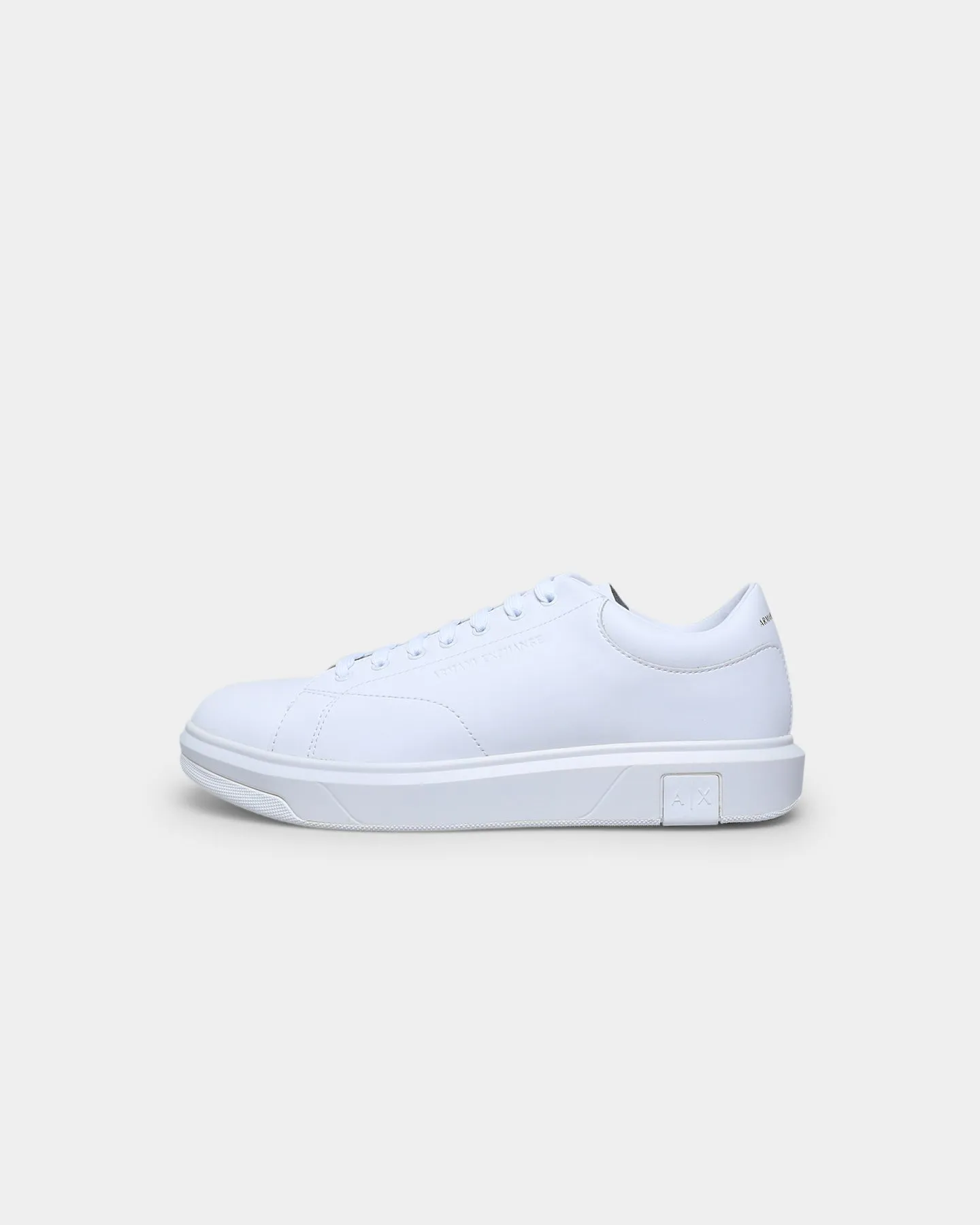 Dark Edge Shock Resistant Armani Exchange Verona Sneakers White