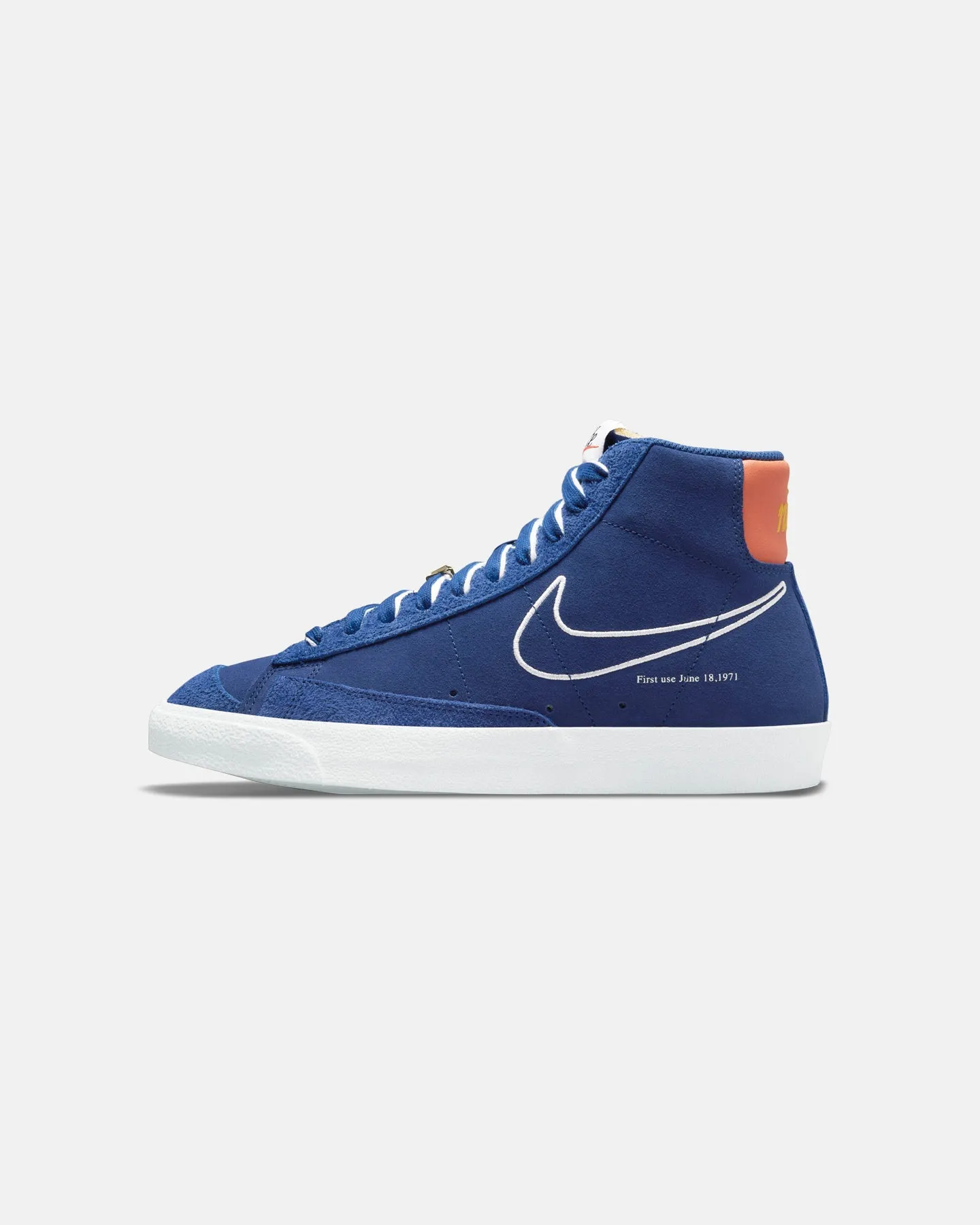 Wind Safe Casual Nike Blazer Mid '77 Deep Royal Blue