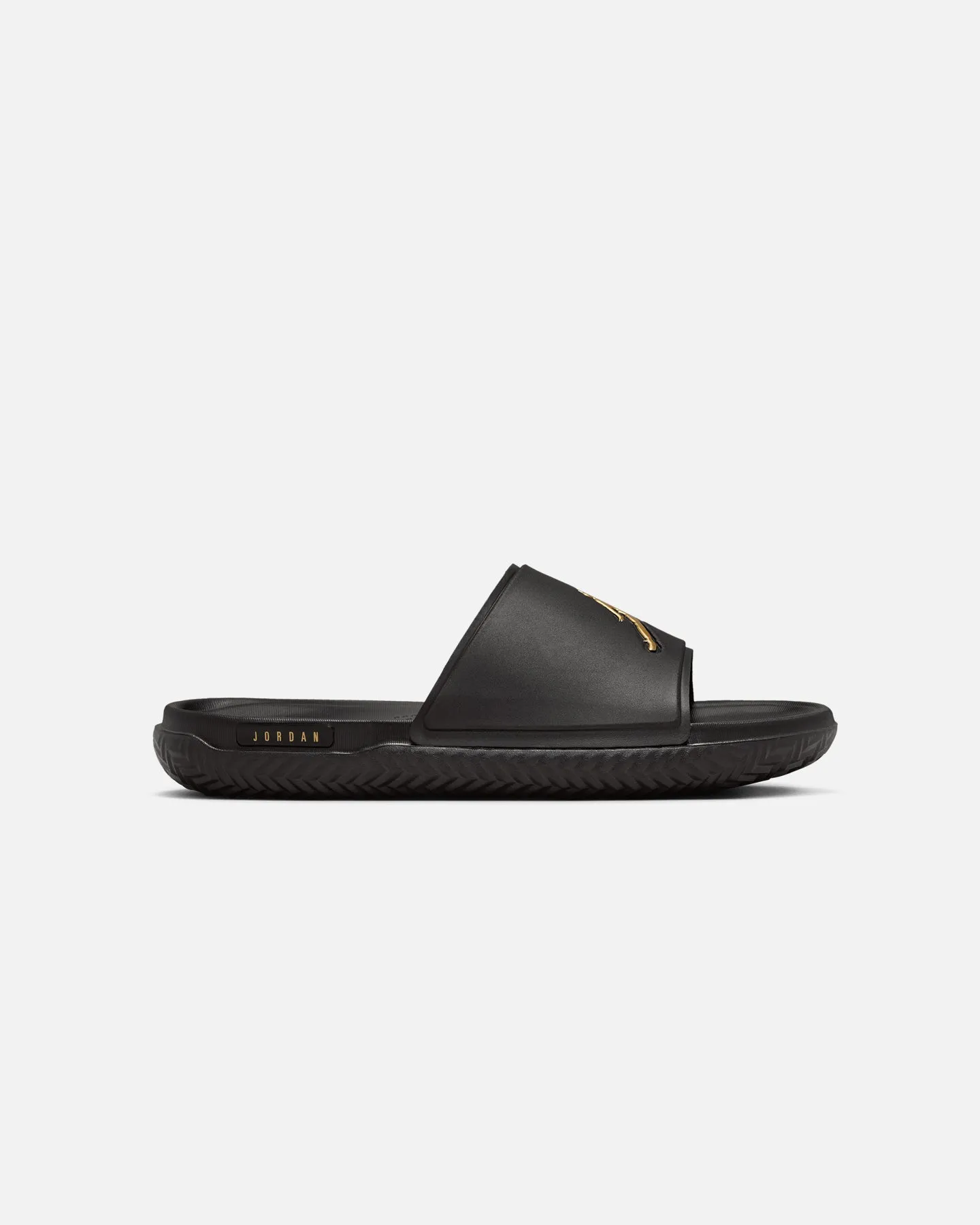 Jordan Jumpman Slides Black/Metallic Hero Edge