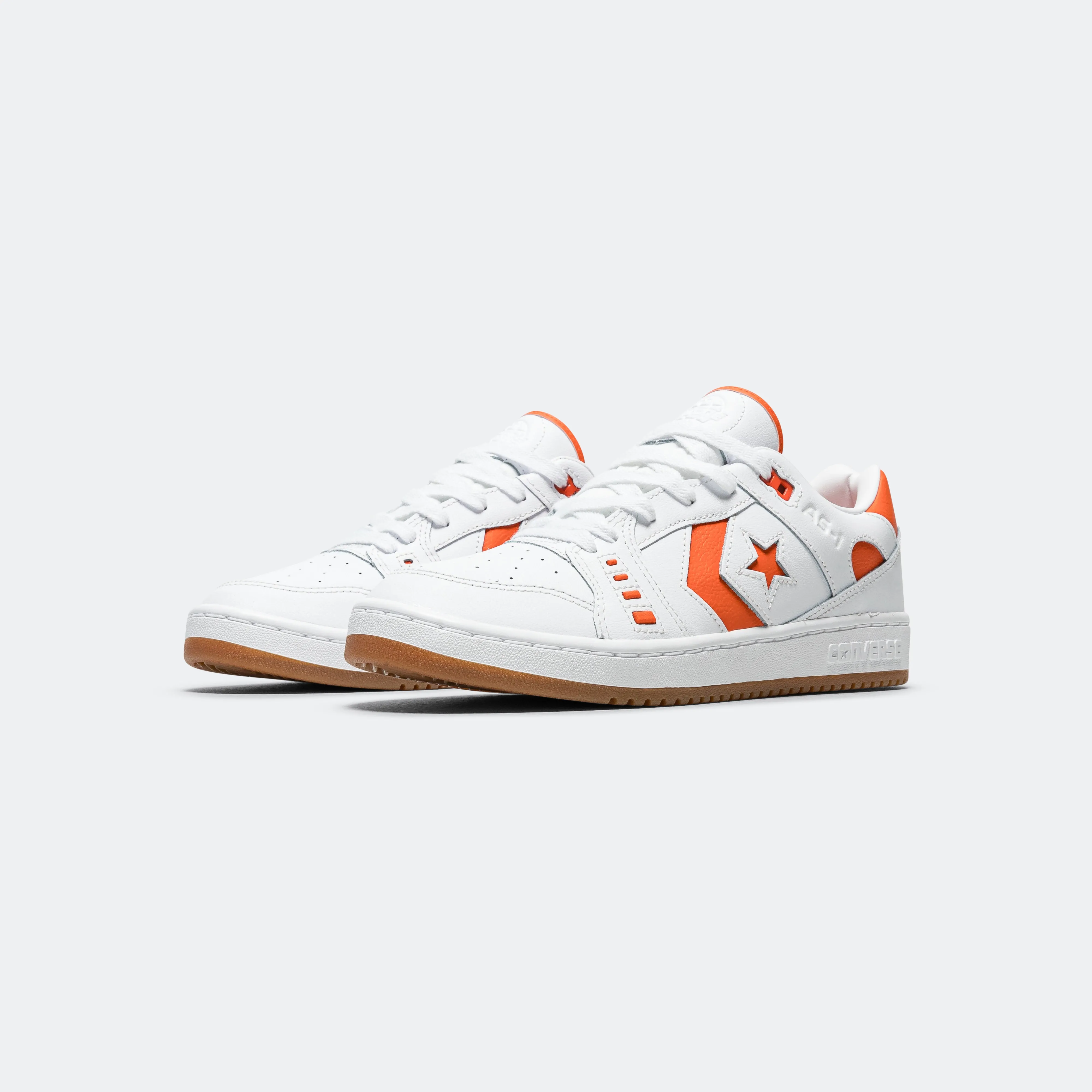 AS-1 Pro Low - White/Orange Ethically Sourced Materials
