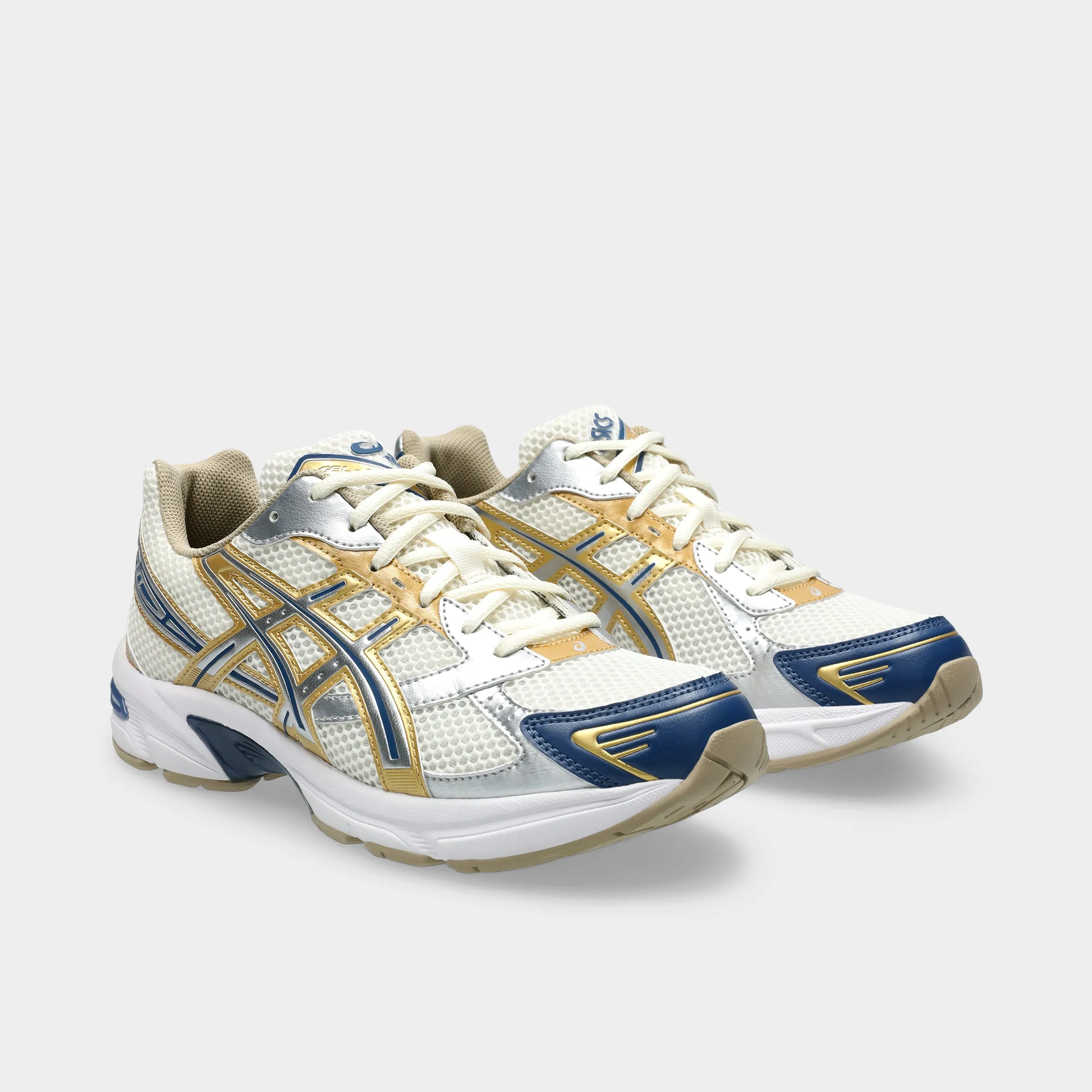 Timeless Style Fast Track Asics GEL-1130 Cream / Pure Silver