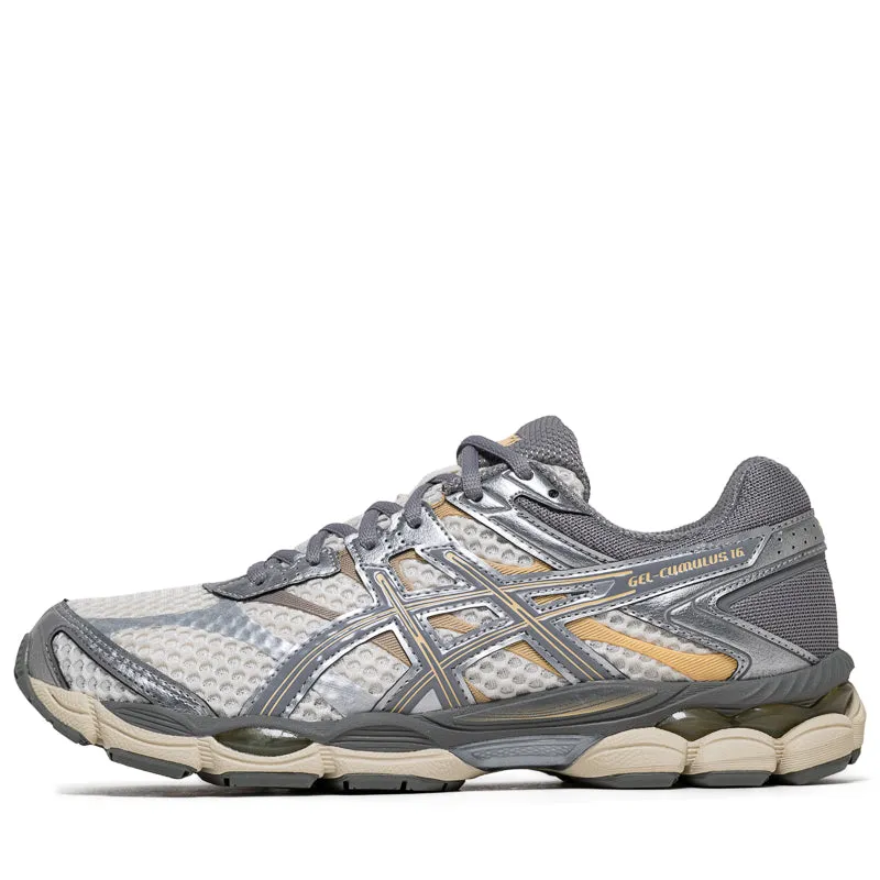 Asics Gel-Cumulus 16 - Cream/Clay Grey Urban Wear Contoured Footbed Geometry