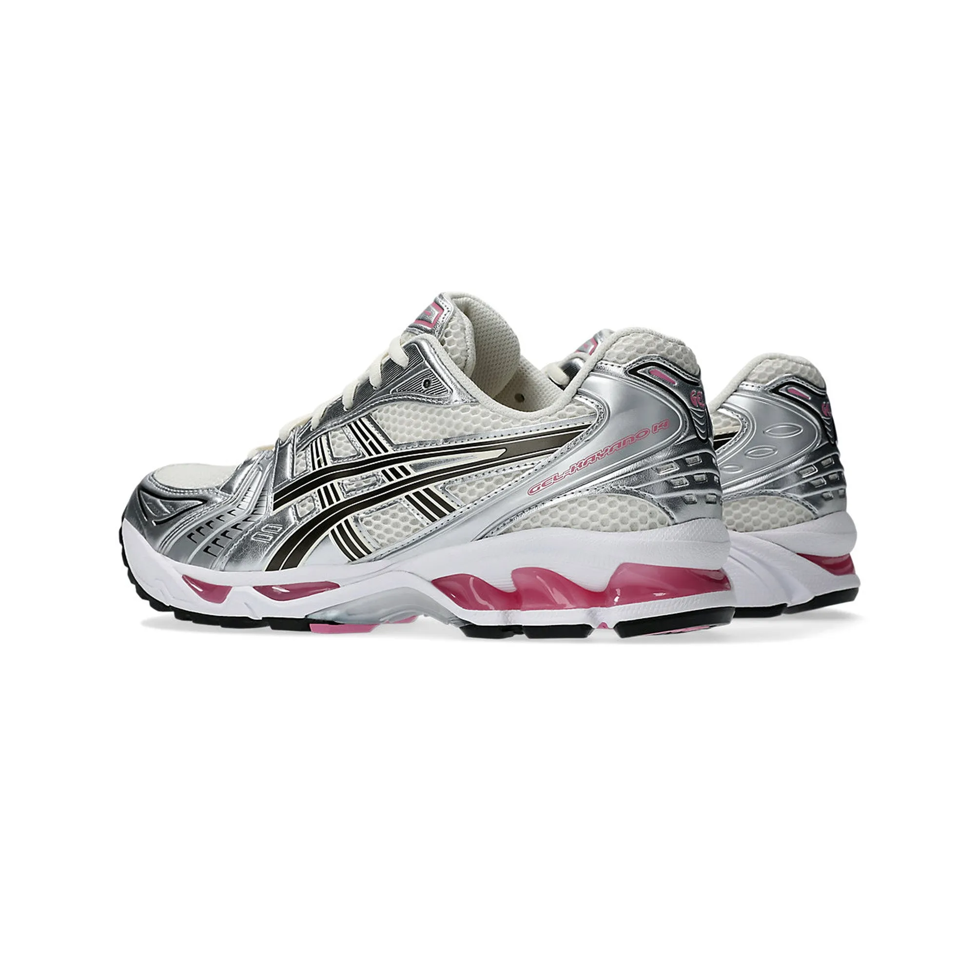 ASICS Gel Kayano 14 'Cream Sweet Pink' (2024) maximalist shoe style