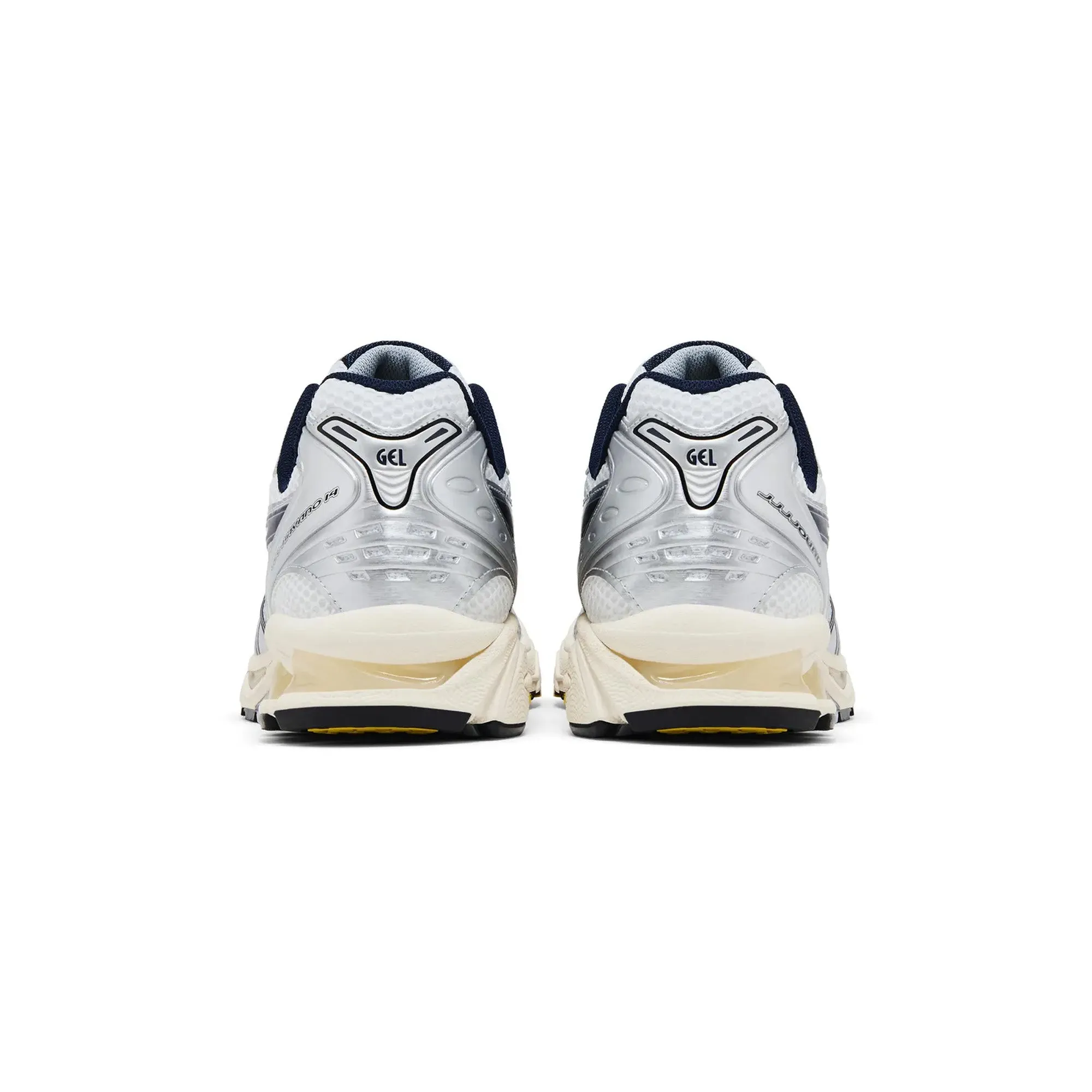 ASICS Gel-Kayano 14 JJJJound 'White Navy' (2025) Durable Rubber Outsole