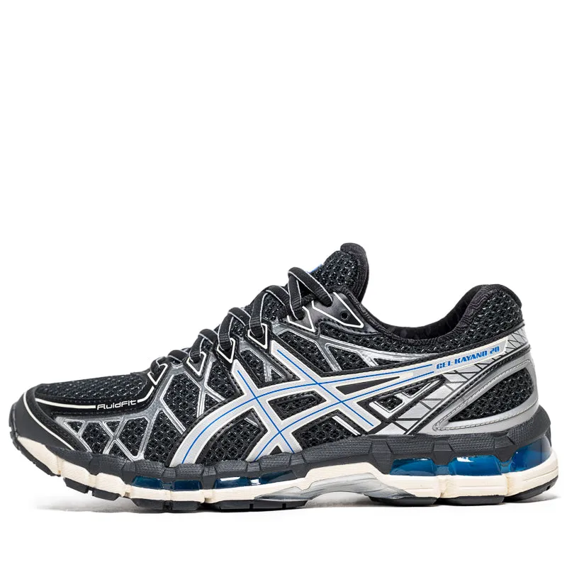 Asics Gel-Kayano 20 - Black/Pure Silver Warm Season