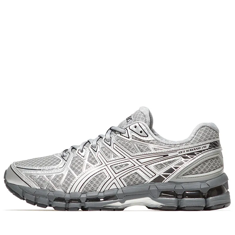 Low Top Cool Finish Asics Gel-Kayano 20 - Gravel/Pure Silver