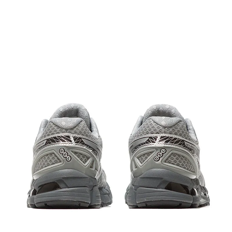 Asics Gel-Kayano 20 - Gravel/Pure Silver Molded Heel Cushion Cushioned Control