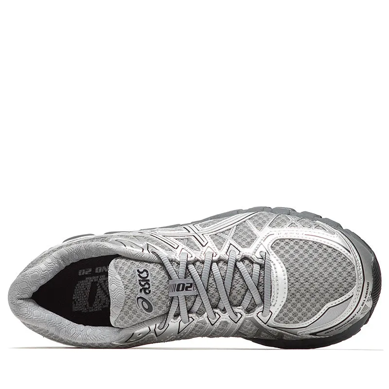 Reinforced Eyelet Durability Asics Gel-Kayano 20 - Gravel/Pure Silver