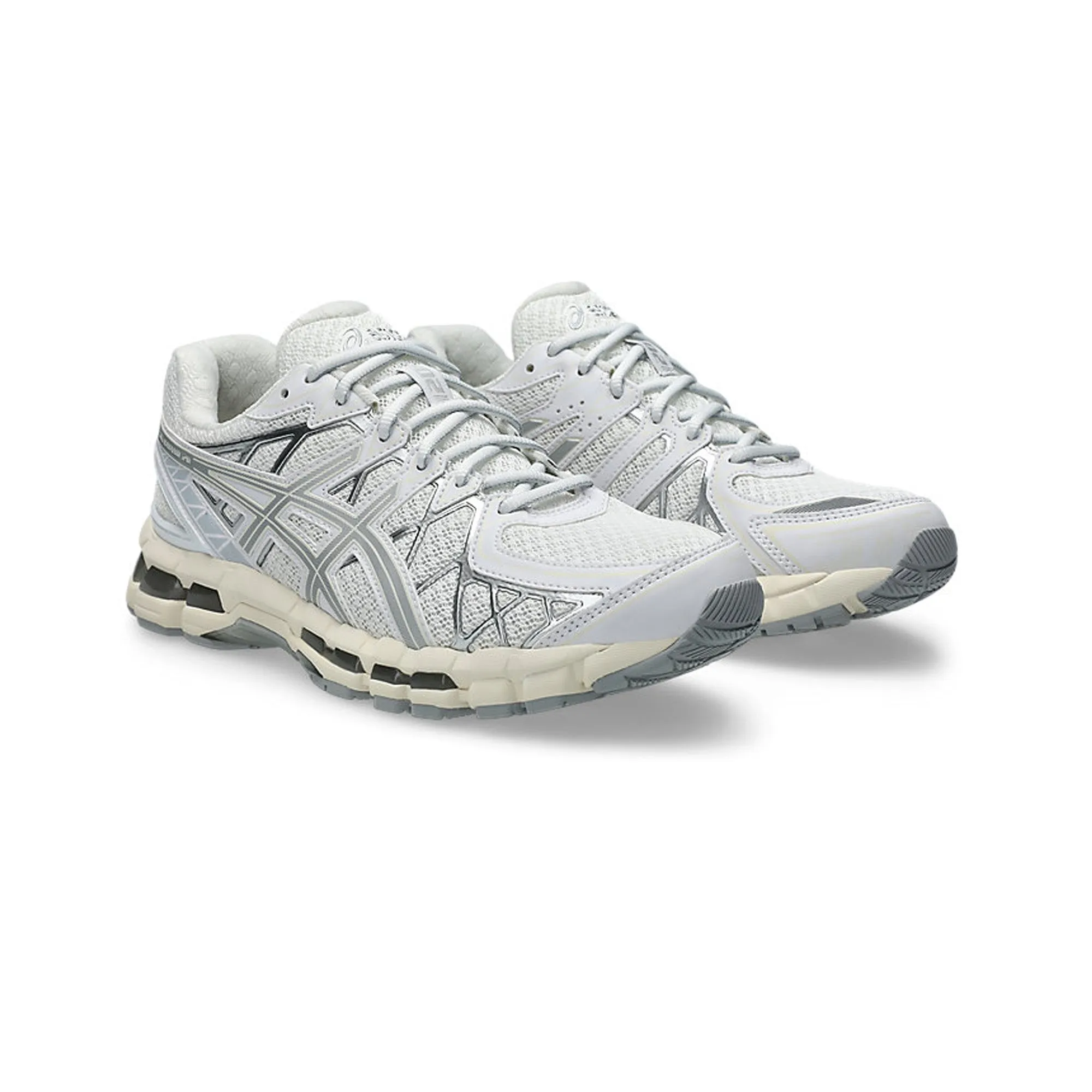 ASICS Gel-Kayano 20 'Pure White Silver' forefoot - support running option