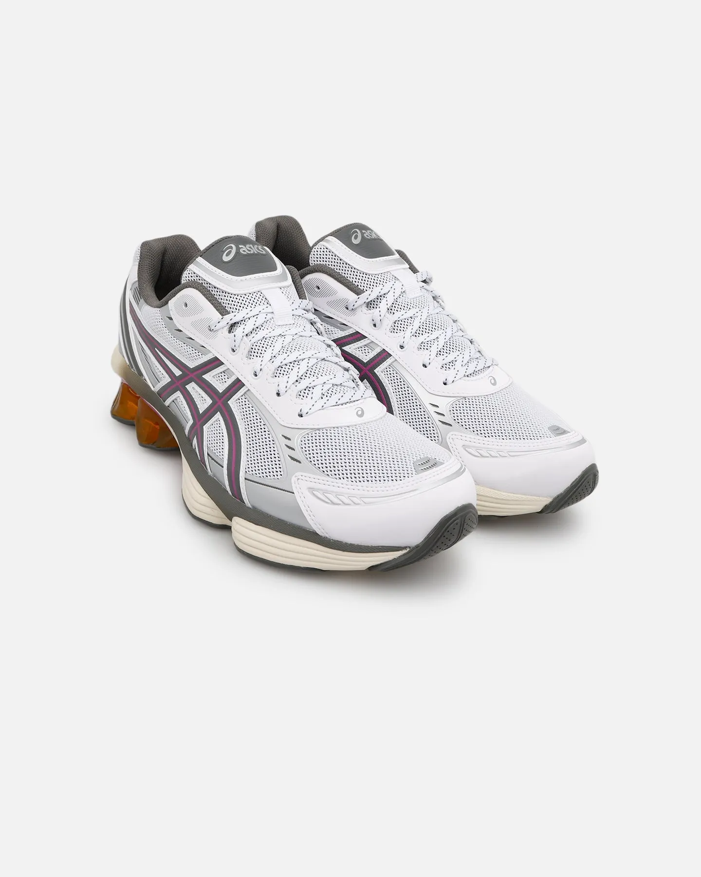 Mono Style Ventilated Design Asics Gel-Kinetic Fluent "Truffle" White/Purple