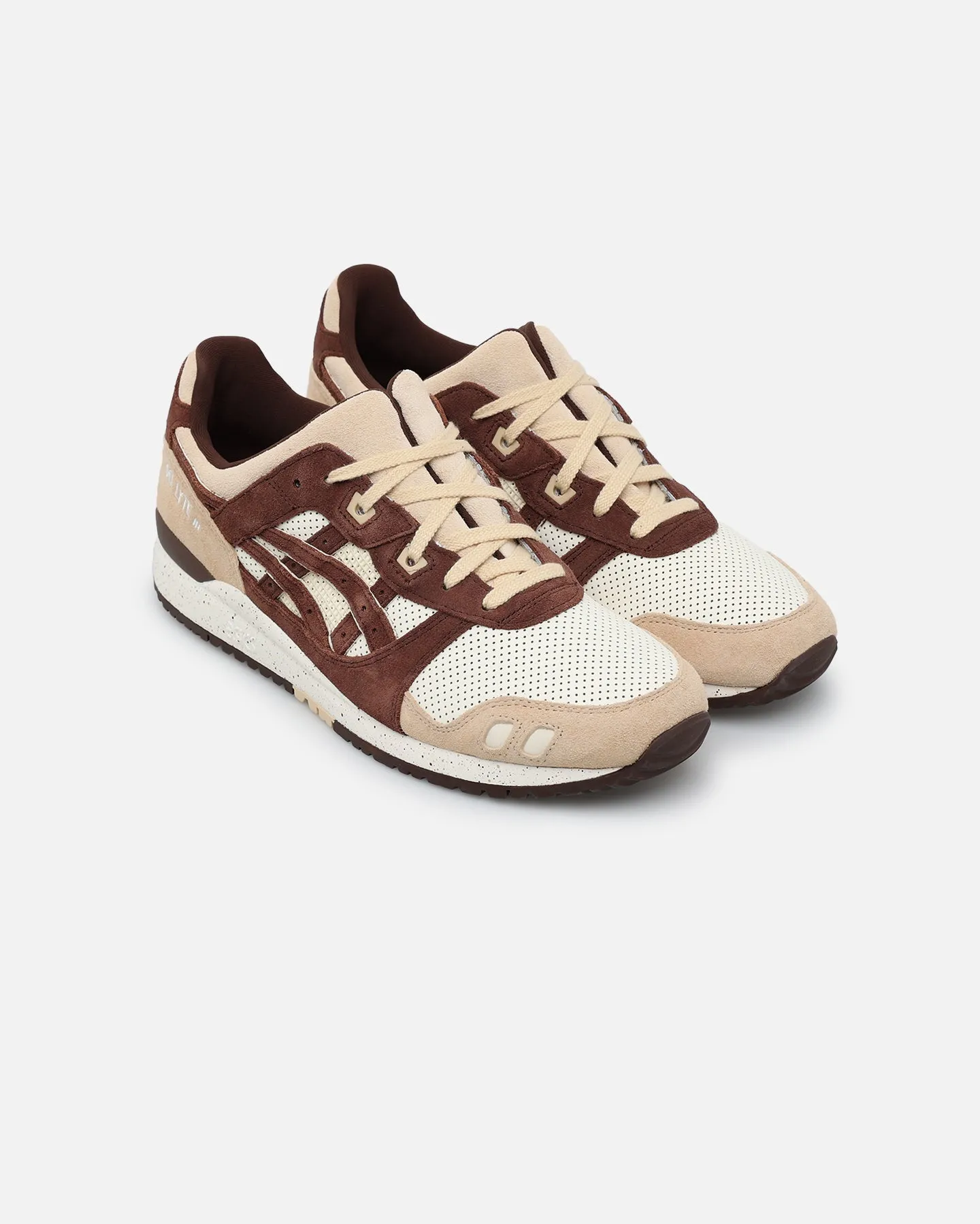 Bright Gold Asics Gel-Lyte III OG Cream/Dark Brown