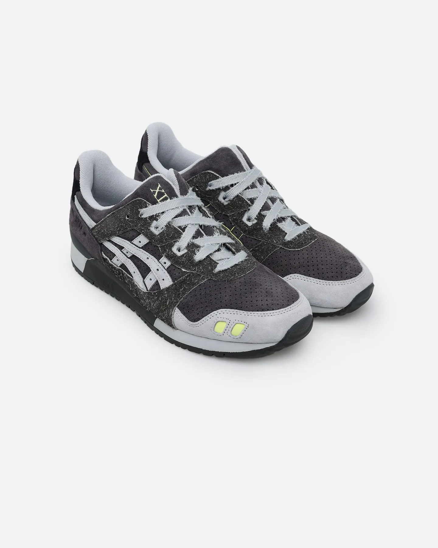 Clean White Asics Gel-Lyte III OG Phantom/Mid Green