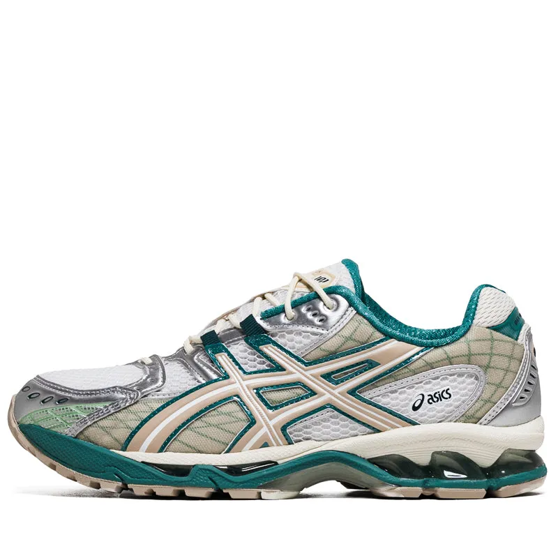 Stability Focus On The Move Asics Gel-Nimbus 10.1 - White/Rainy Lake