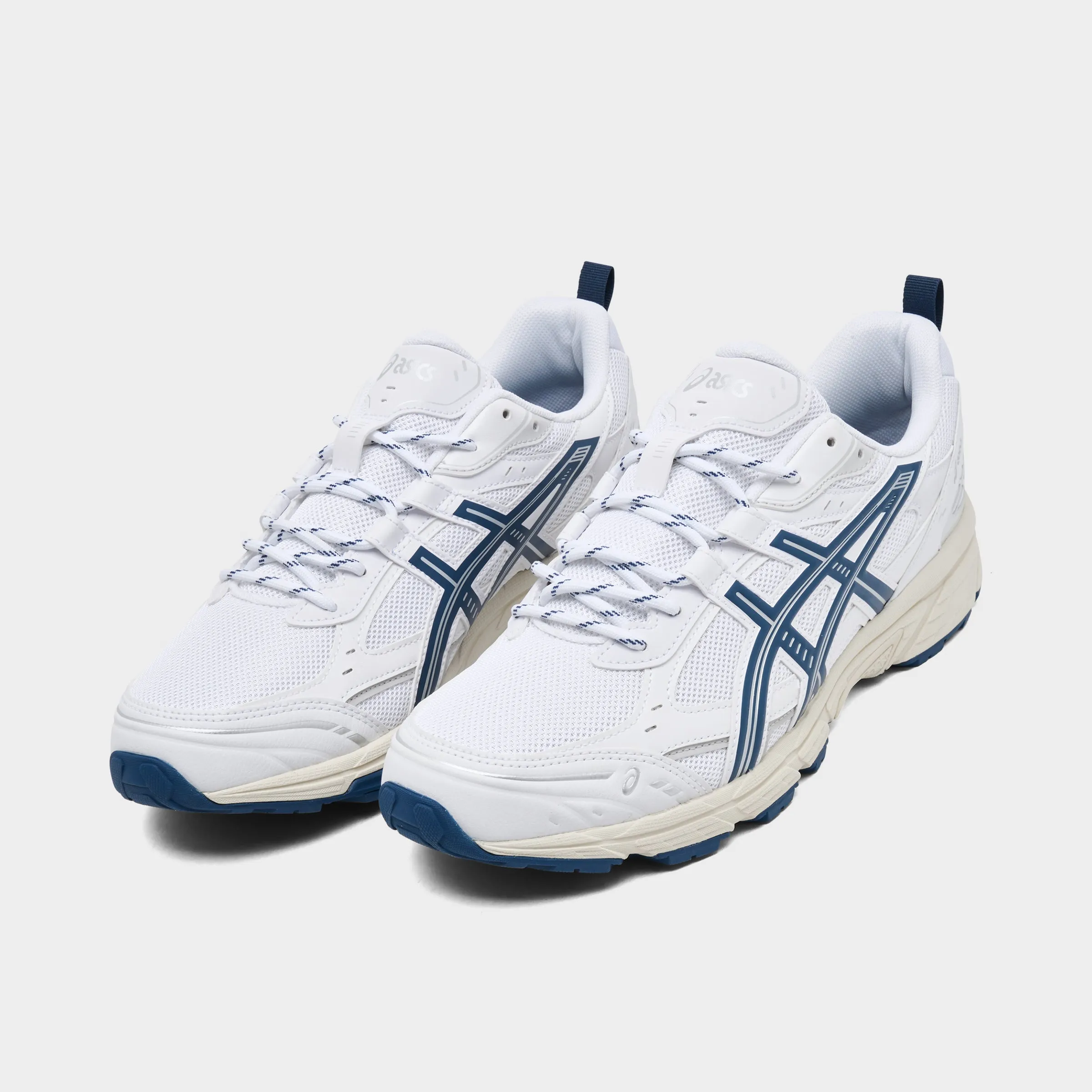 Premium Leather Asics Gel-Nunobiki White / Blue