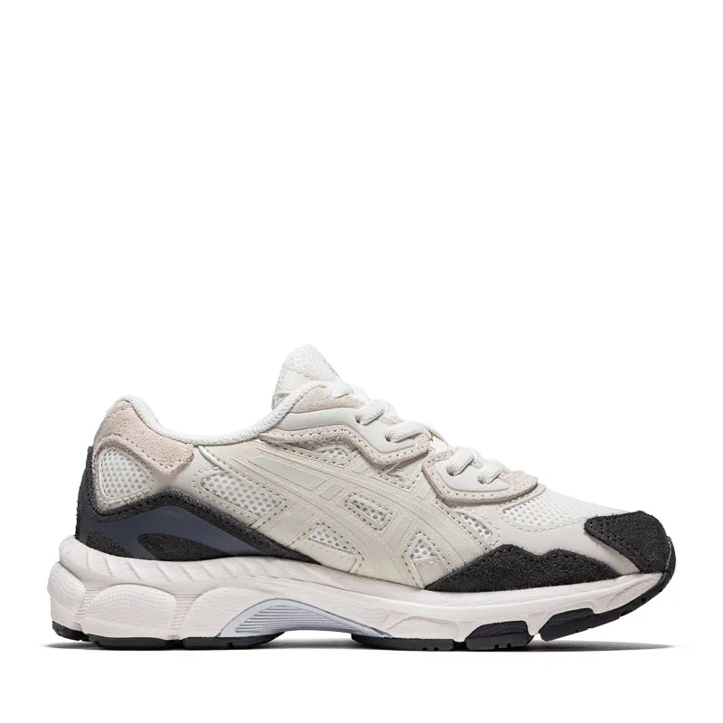 Go Active Grip Texture Asics Gel-NYC (PS) - Cream/Smoke Grey