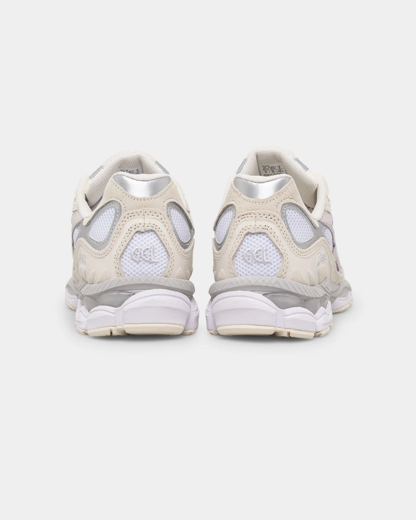 Asics Gel-NYC White/Oyster Grey Synthetic Upper