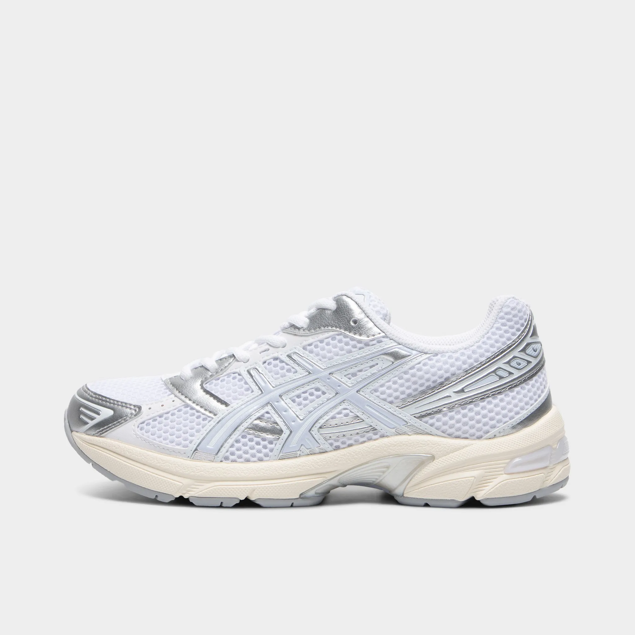 Flat Design Roll Step ASICS Women's GEL-1130 White / Blue Fade