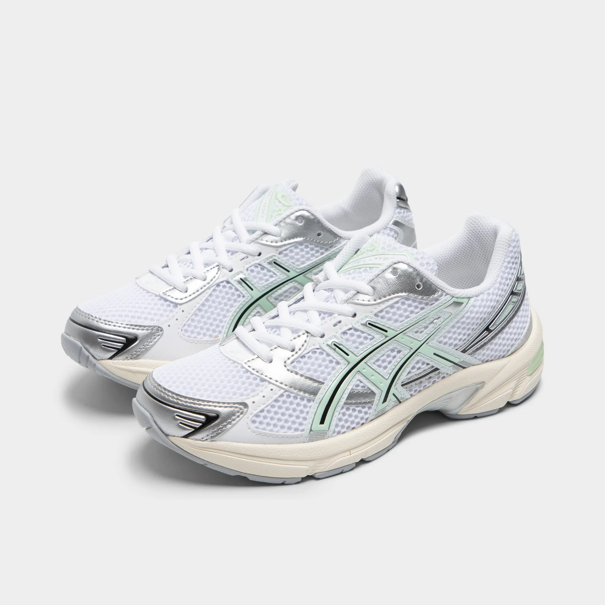 ASICS Women's GEL-1130 White / Mint Tint Height Plus Firm Ground
