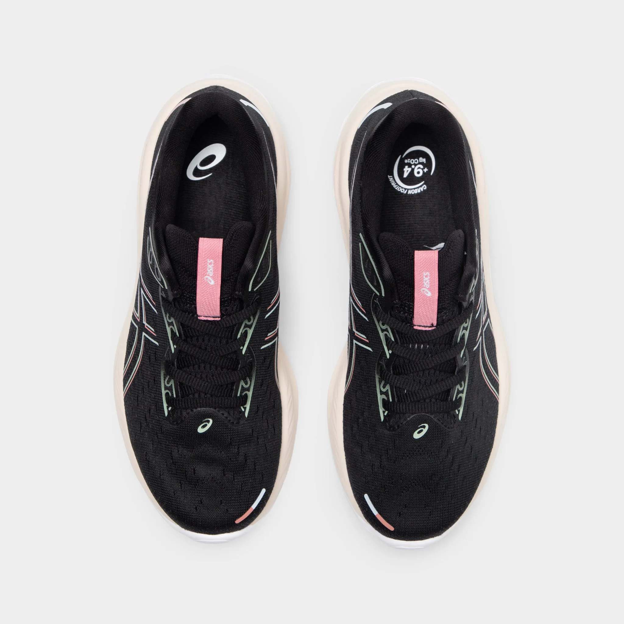 Zero Fuss ASICS Women's GEL-Cumulus 26 Black / Dark Jade
