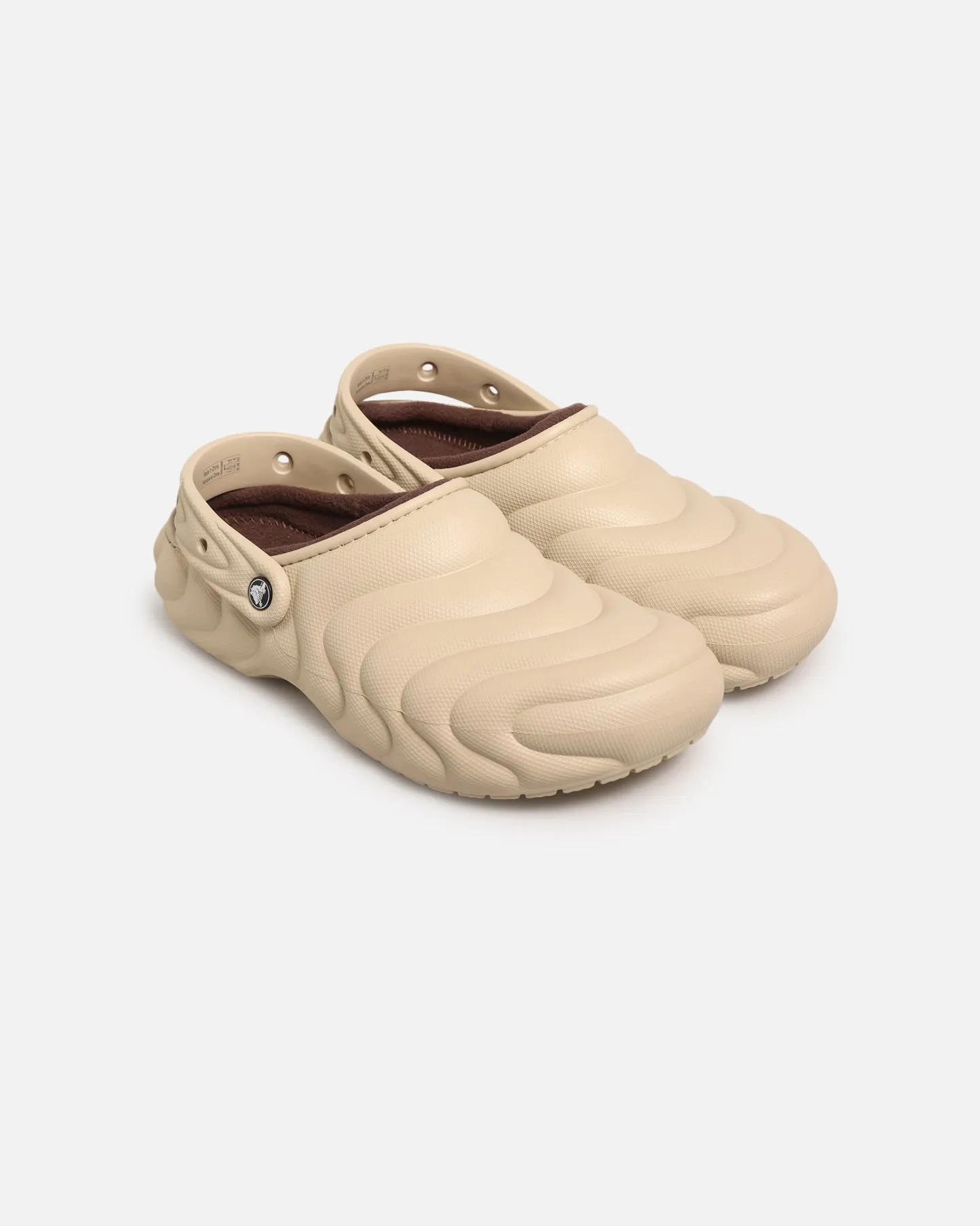 Spanish Bold Strap Mode Crocs Classic Lined Overpuff Clog Moth