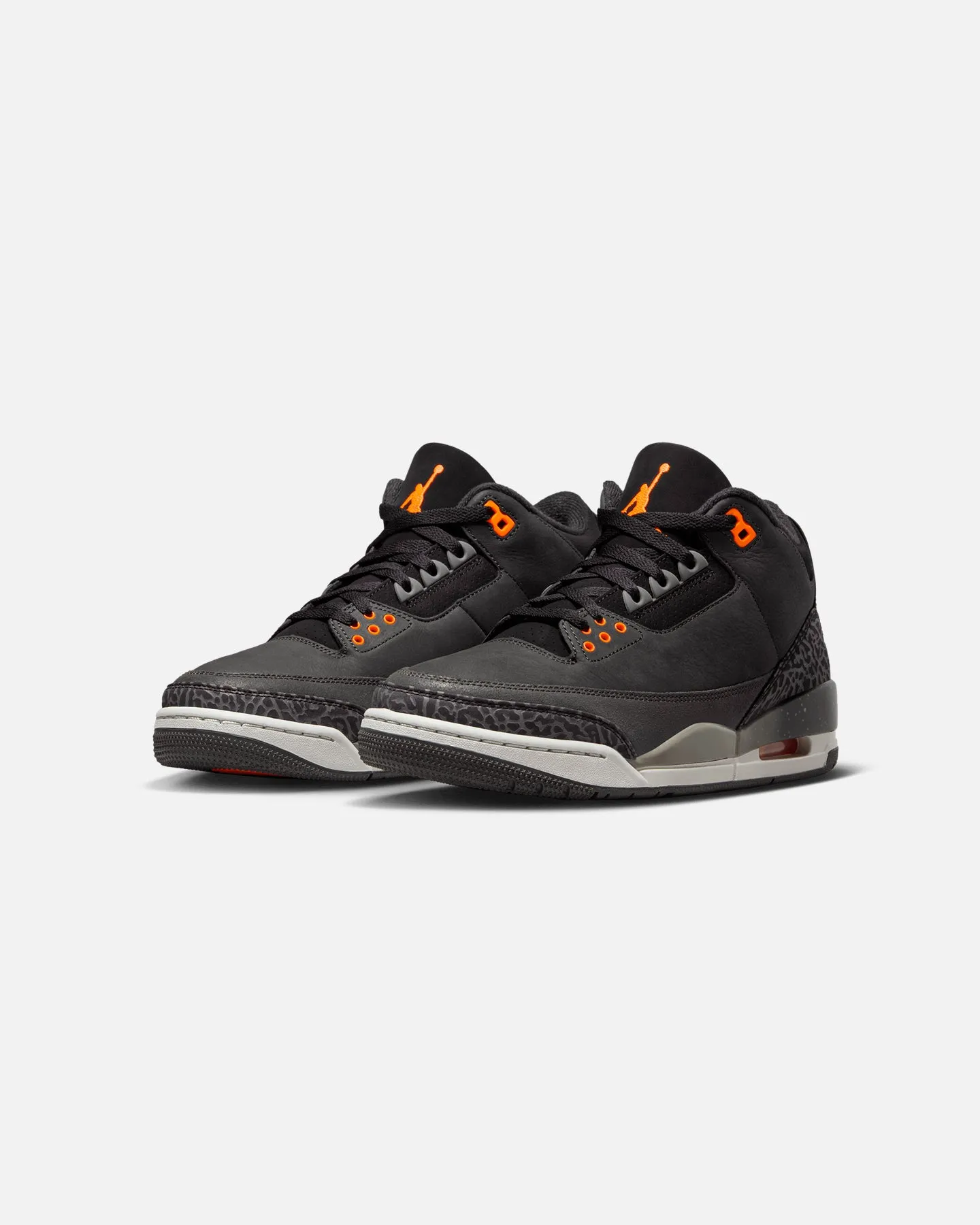 Jordan Air Jordan 3 Retro "Fear" Night Stadium/Total Orange Mesh Arch Fit