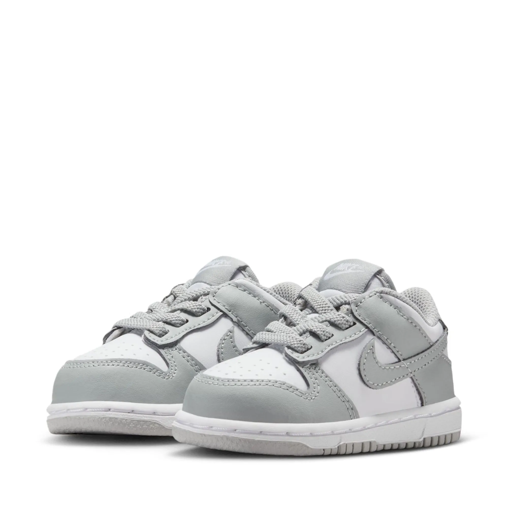 Nike Dunk Low (TD) - White/Light Smoke Grey Comfort Ankle Support