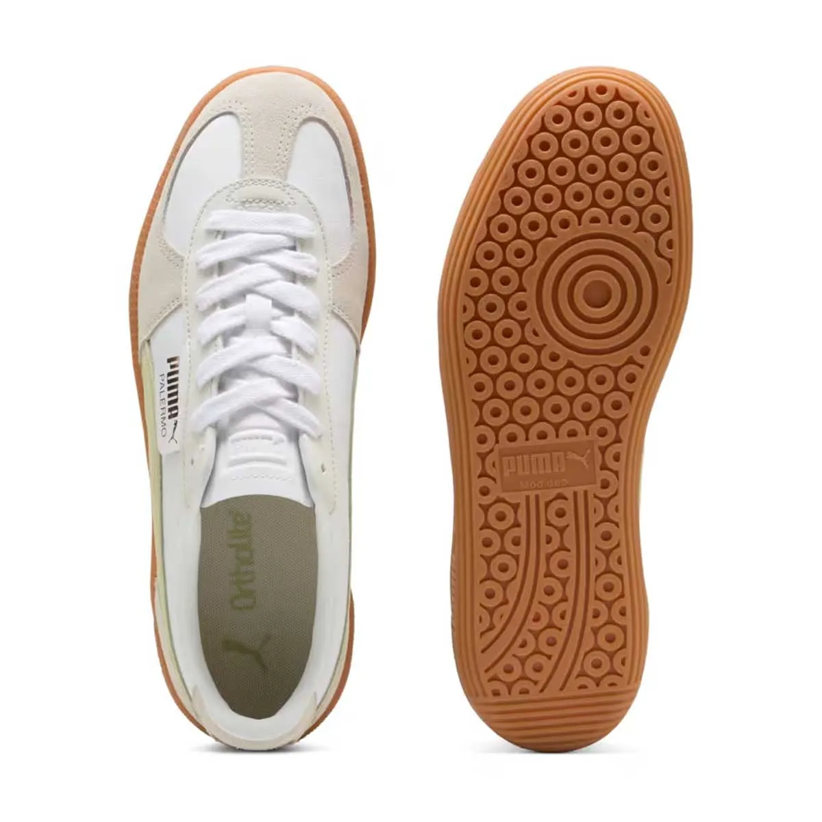 warm - weather shoes Palermo Leather 'Puma White Pistachio Green'