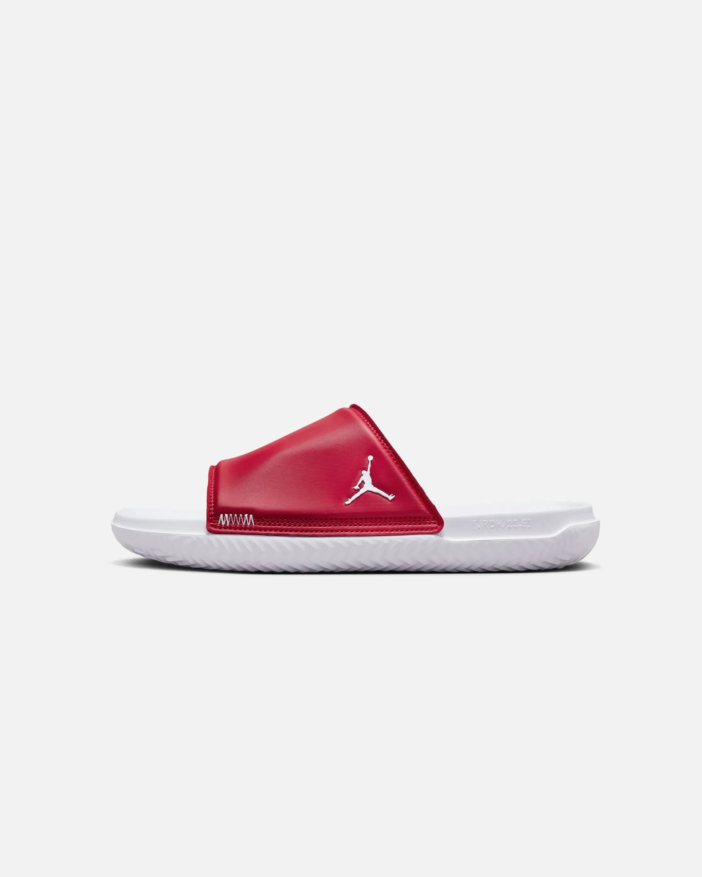 Jordan Play Slide Varsity Red/White Comfort Midsole Fairy Step