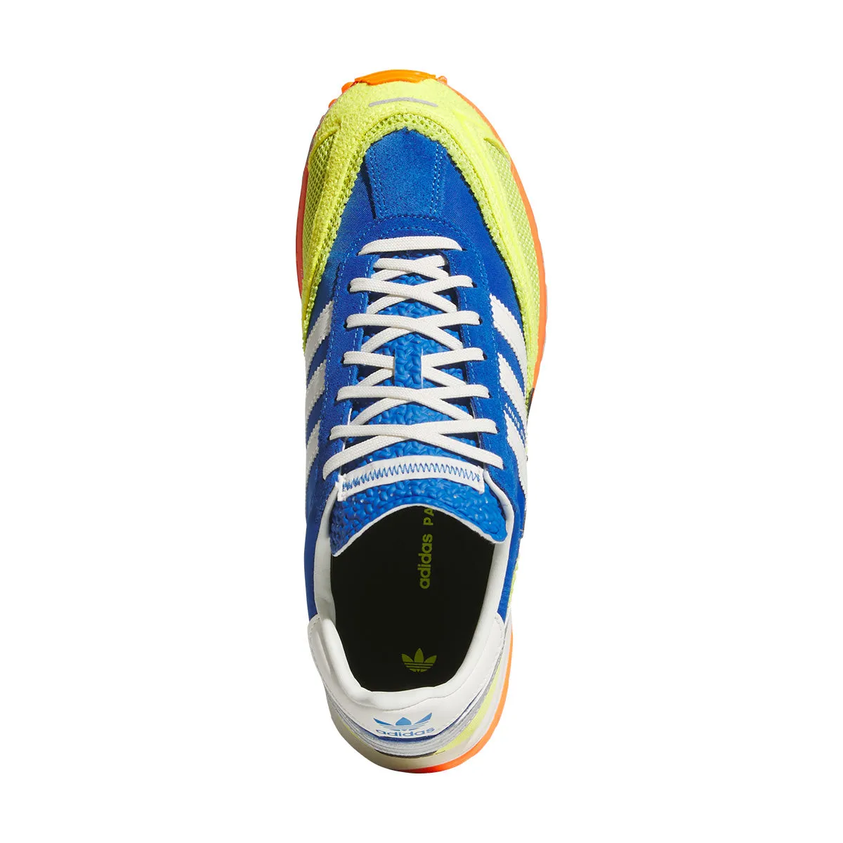 Leather Touch   Bad Bunny Adizero SL 72 'Blue Shock Yellow'