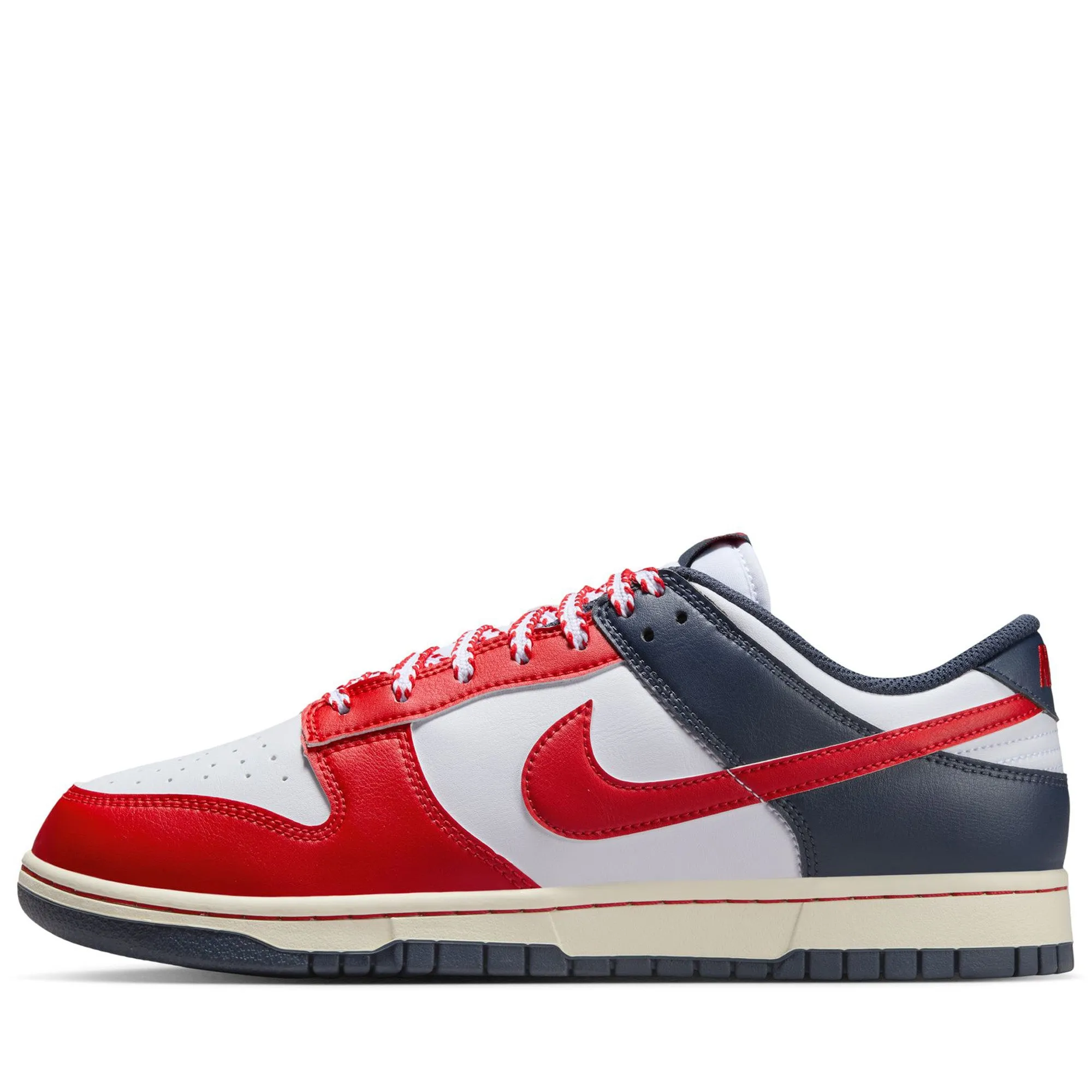 Nike Dunk Low Retro - White/University Red Impact Reduction
