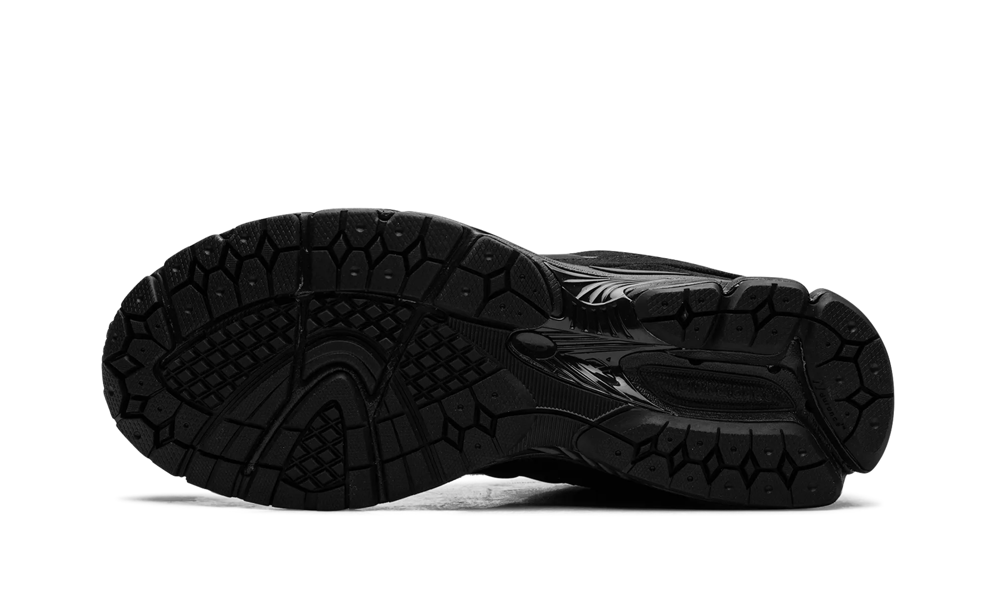 2002R "Triple Black Suede" biomechanical running shoes