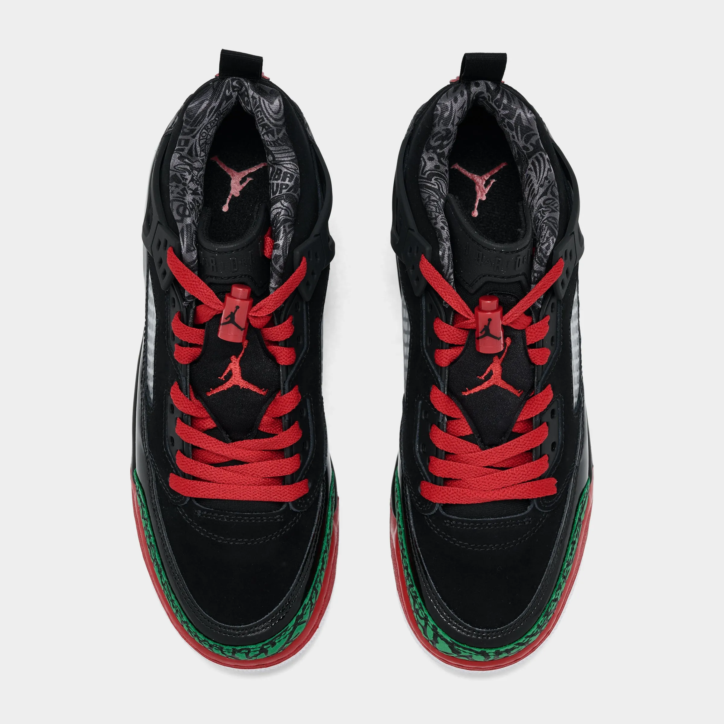 Stable Structure Jordan Spizike Low GS Black / Varsity Red - Classic Green