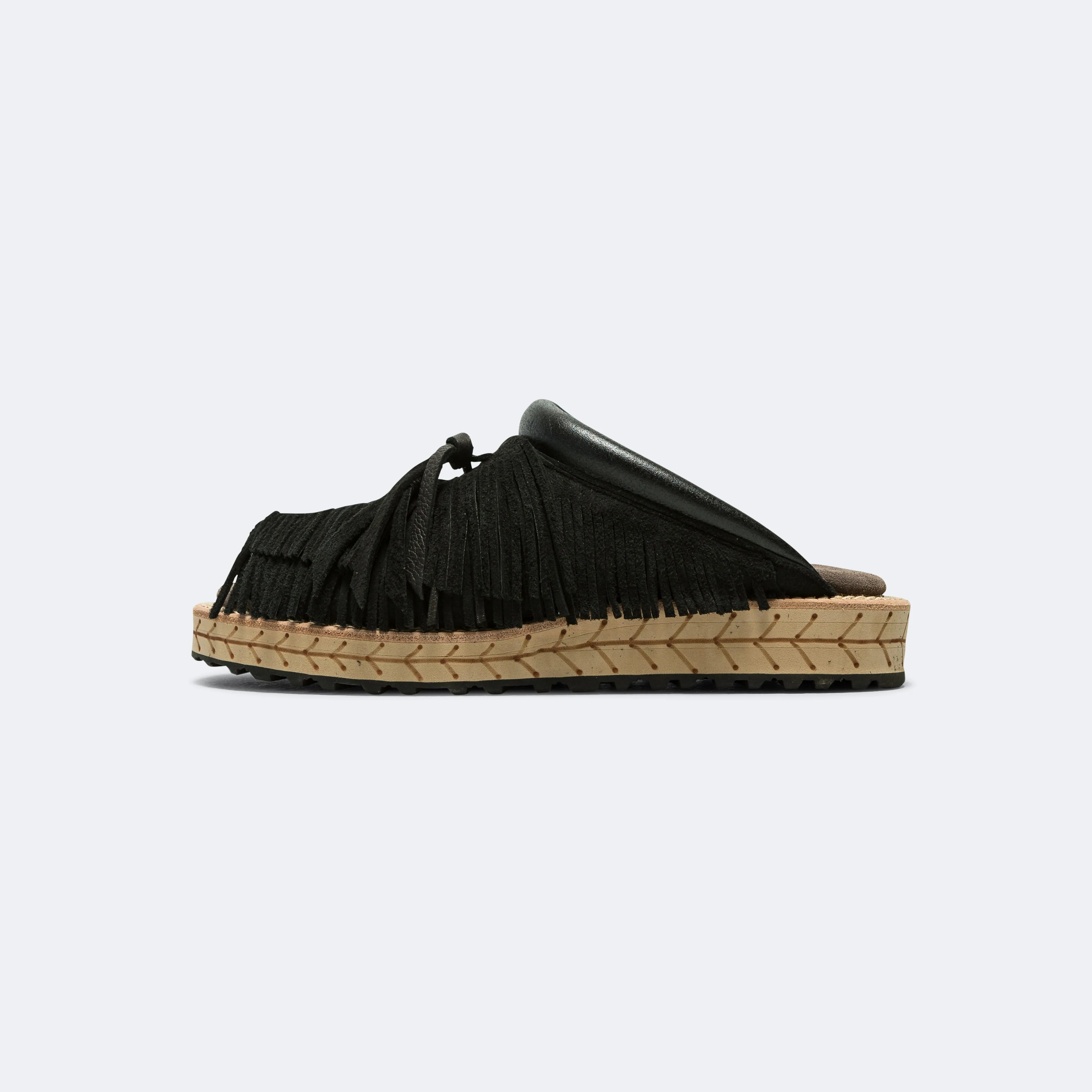 Deer Leather Pueblo Sabot - Black Step Out