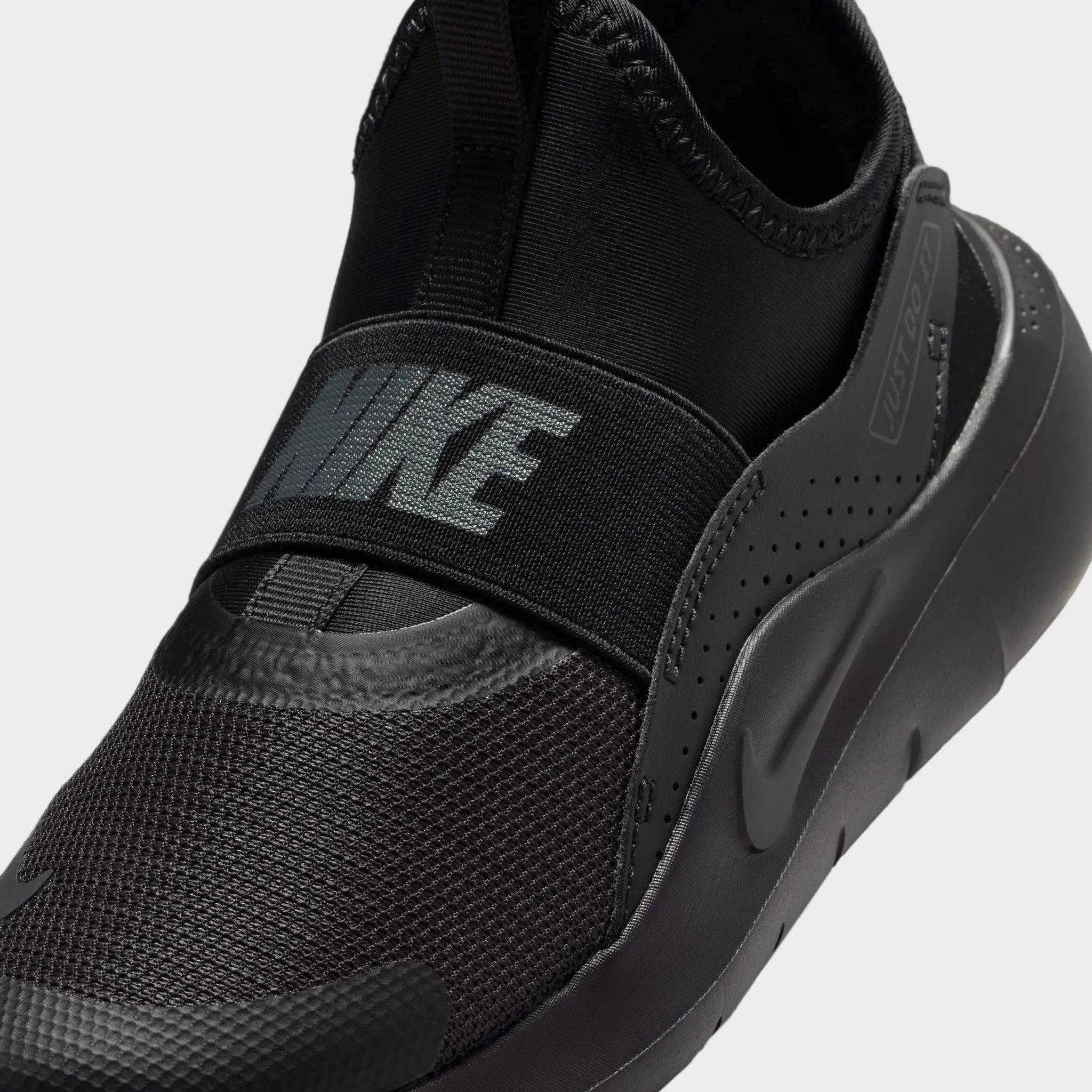 Nike Flex Runner 4 PS Black / Black - Anthracite Leather Heat Free