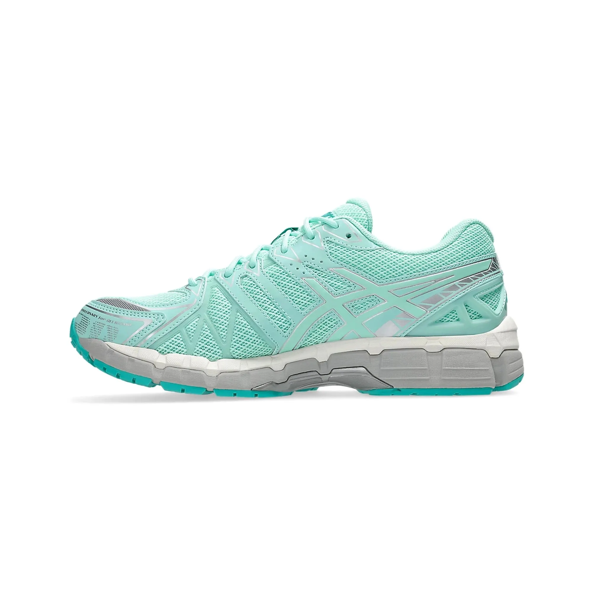 ASICS Gel-Kayano 20 'Fresh Ice Baltic Jewel' (2025) cushioned running shoes roomy fit shoes