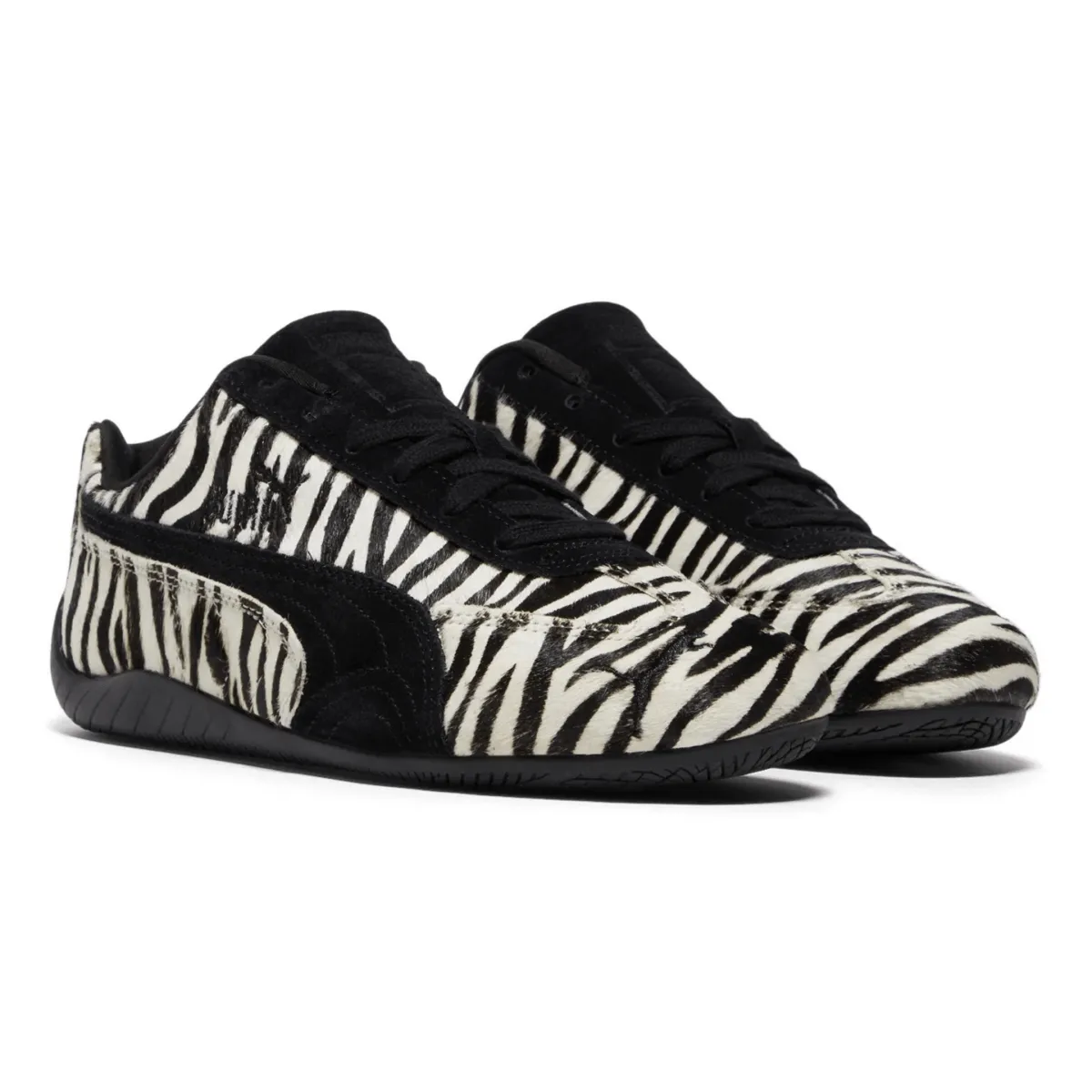 Balanced Ride Shoe Fashion Puma Women's Speedcat Zebra Warm White/PUMA Black