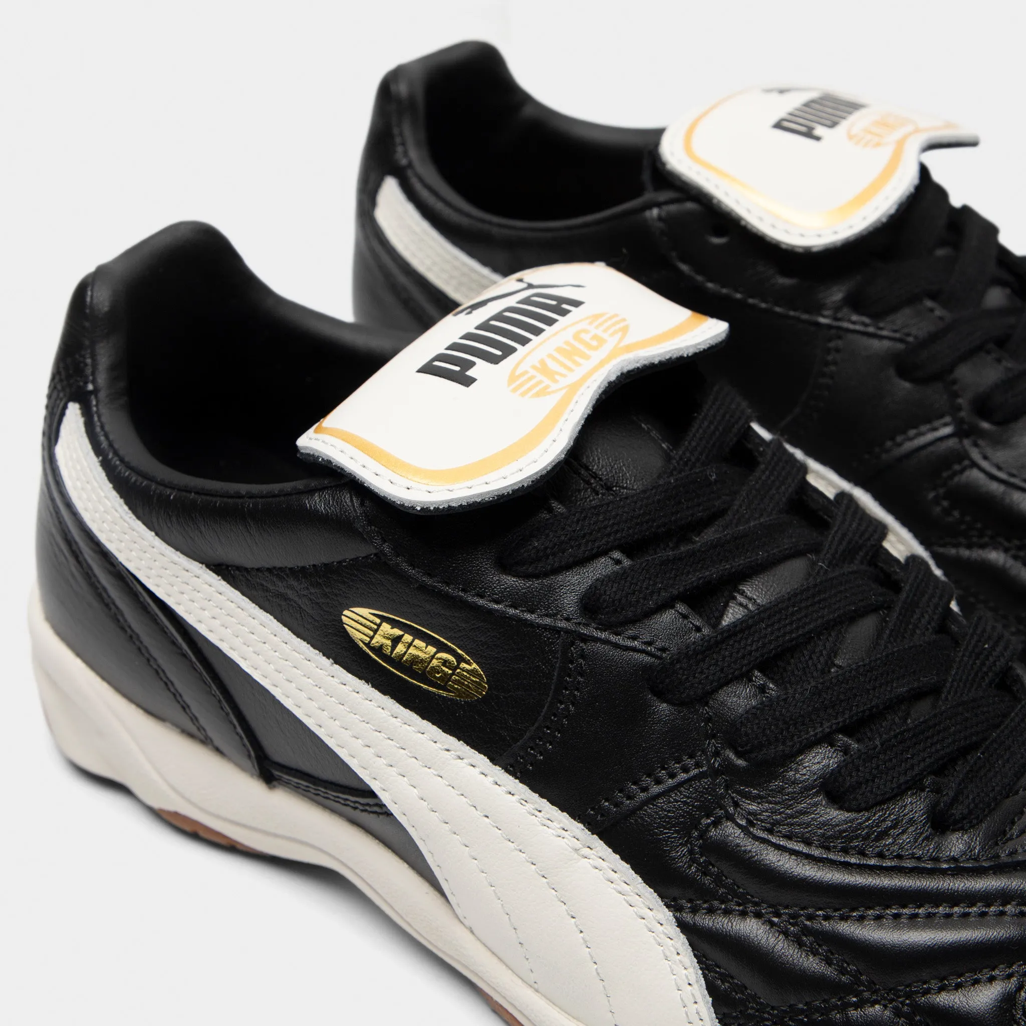 Green Core Puma King Indoor Balck / White / Gold