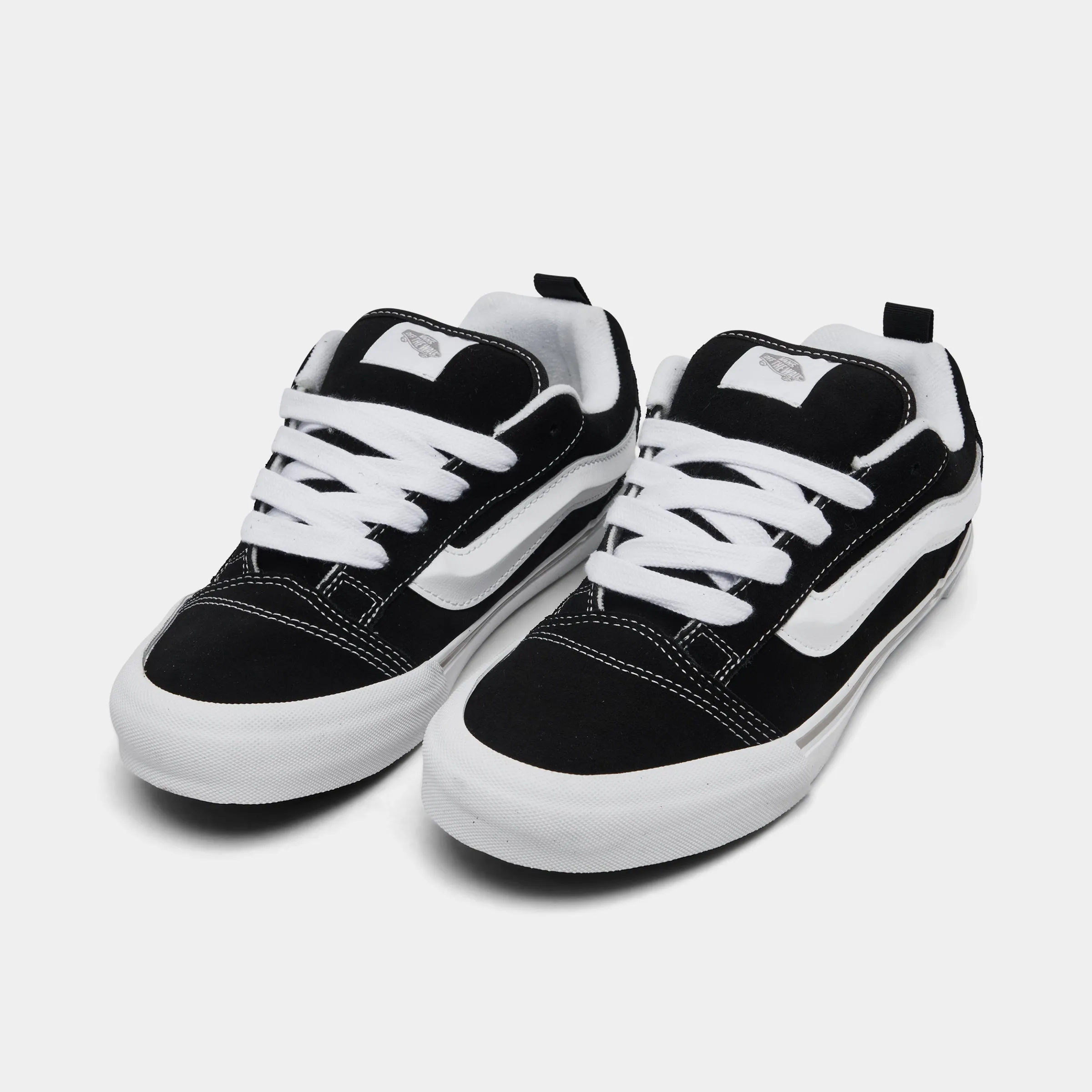 Vans Juniors' Knu Skool Black / White Flexible