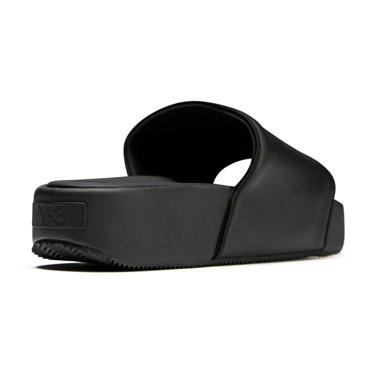 Black Edge Slip On Slides 'Black'