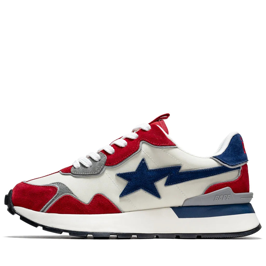 Bape Road Sta Express M1 - Red Multi-functional lining Padded Tongue Design
