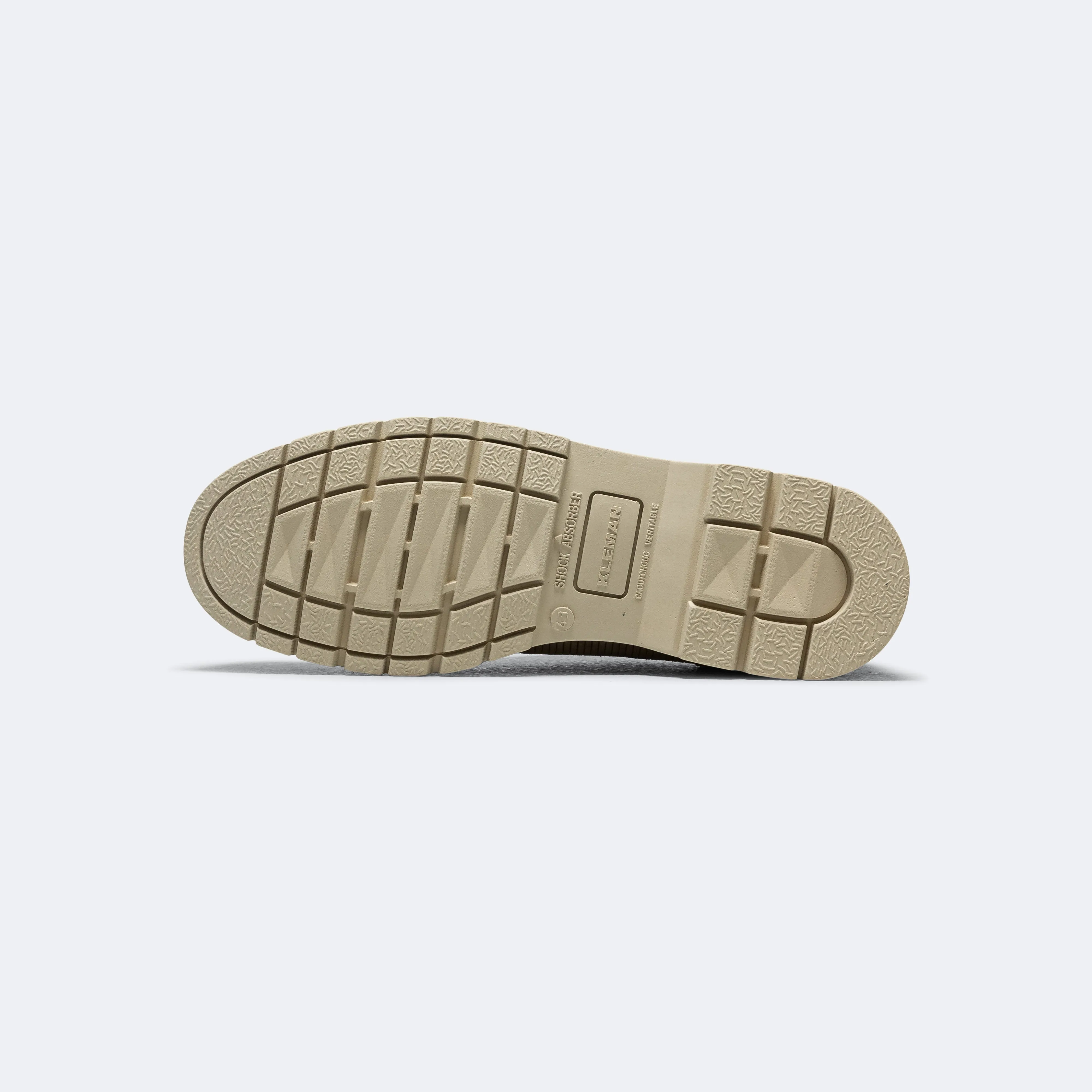 Bastille Cord - Kaki Taupe Marron Balanced Grip Anatomical Heel Cup