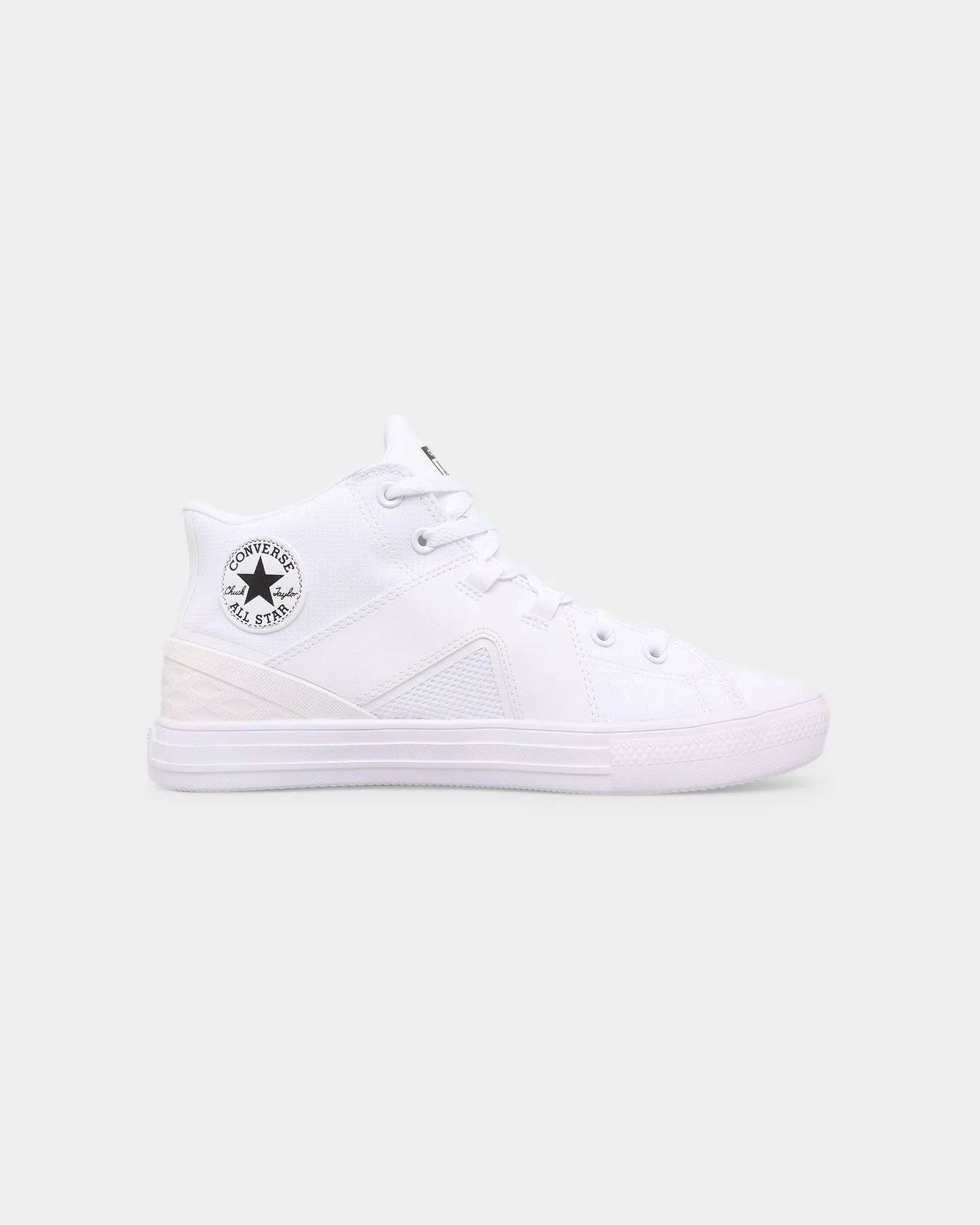 Converse Chuck Taylor All Star Flux Ultra Mid White/Black/White Spring Jump
