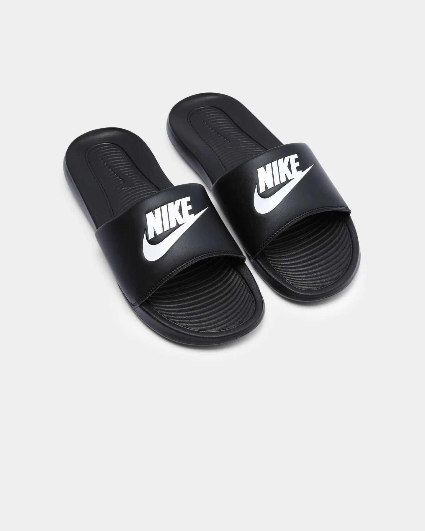 Stone Glam Boho Free Nike Victori One Slide Black/White/Black